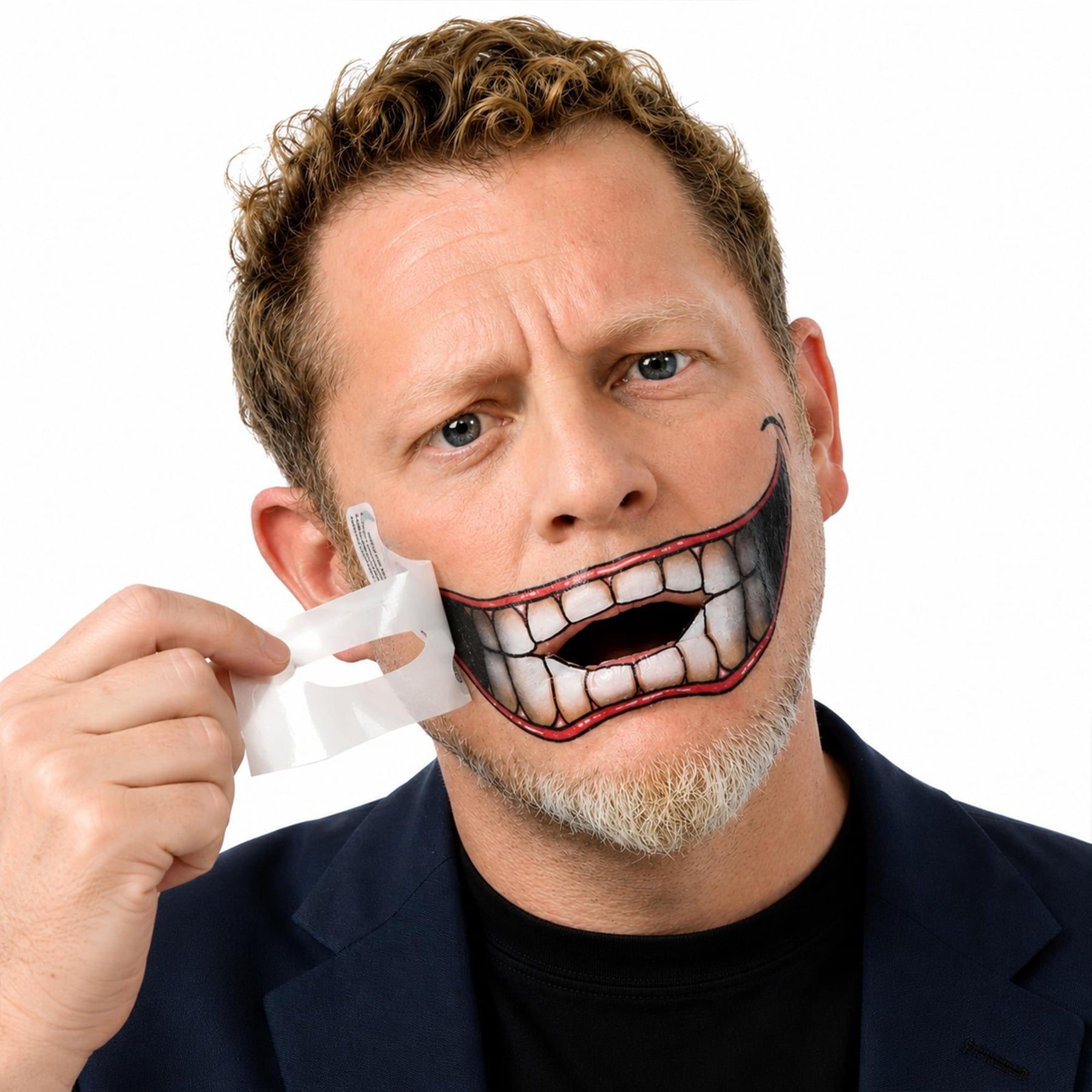 Chompers Big Mouth Costume Tattoo