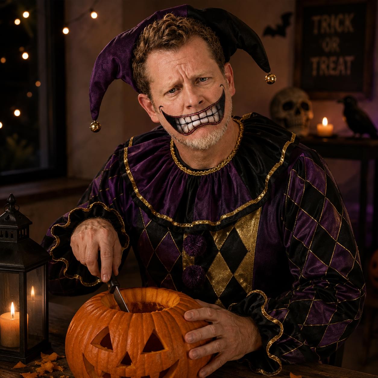 Chompers Big Mouth Costume Tattoo