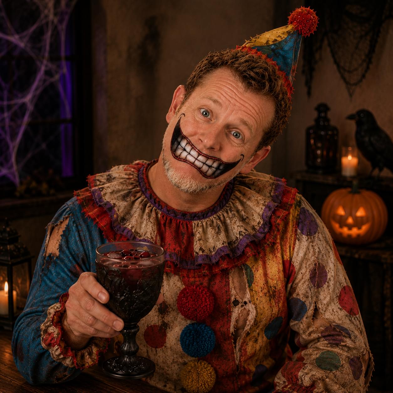 Chompers Big Mouth Costume Tattoo
