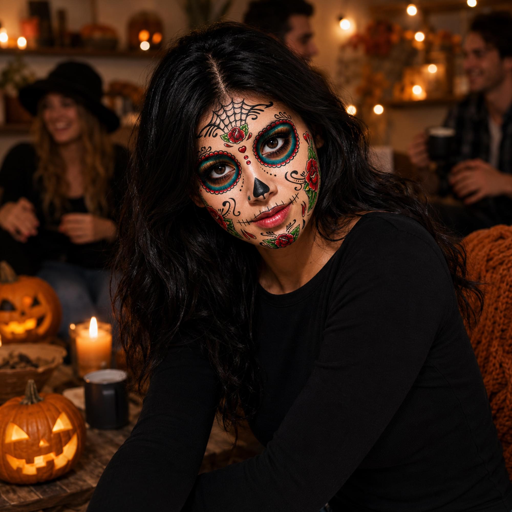 Costume Tattoo: Sugar Skull