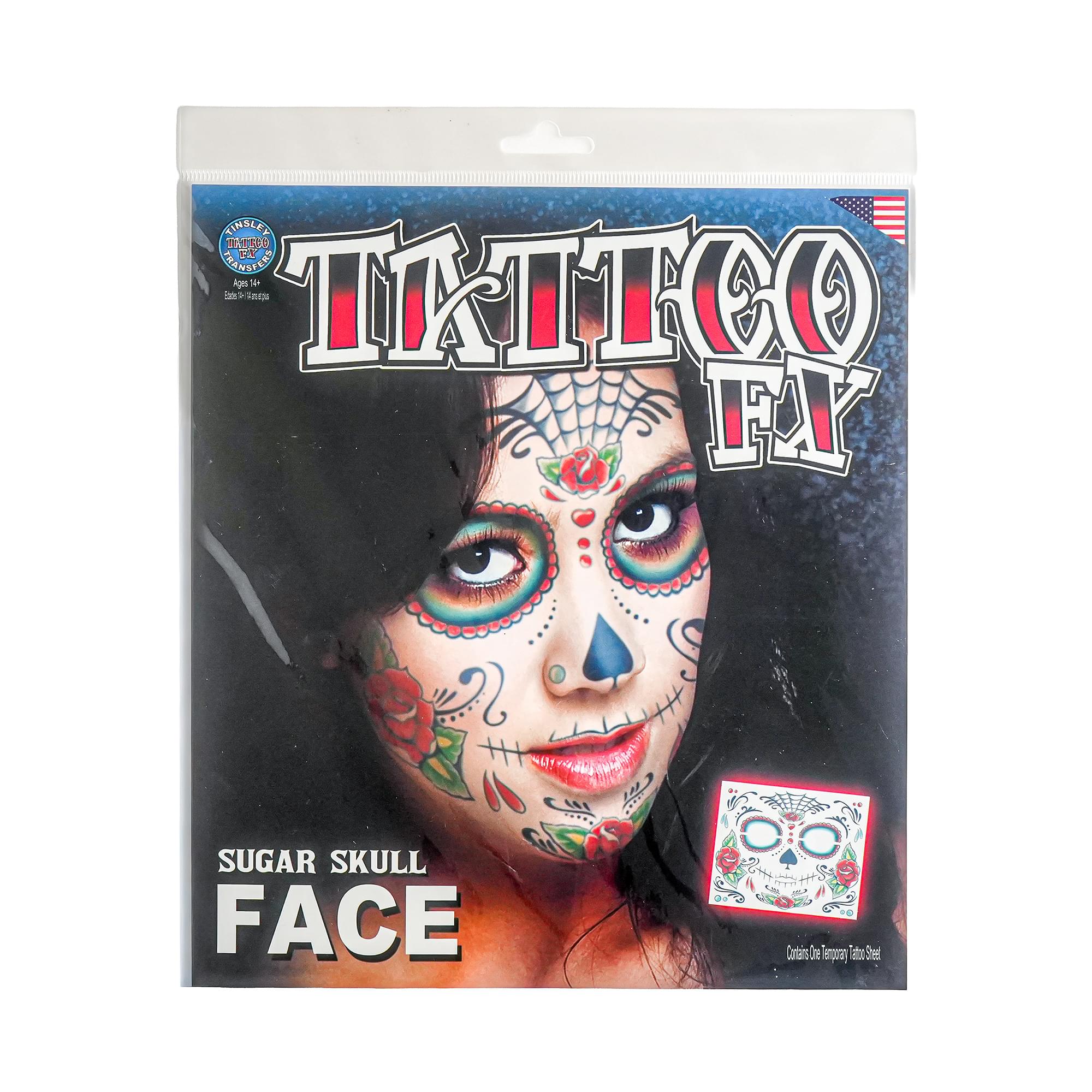 Costume Tattoo: Sugar Skull
