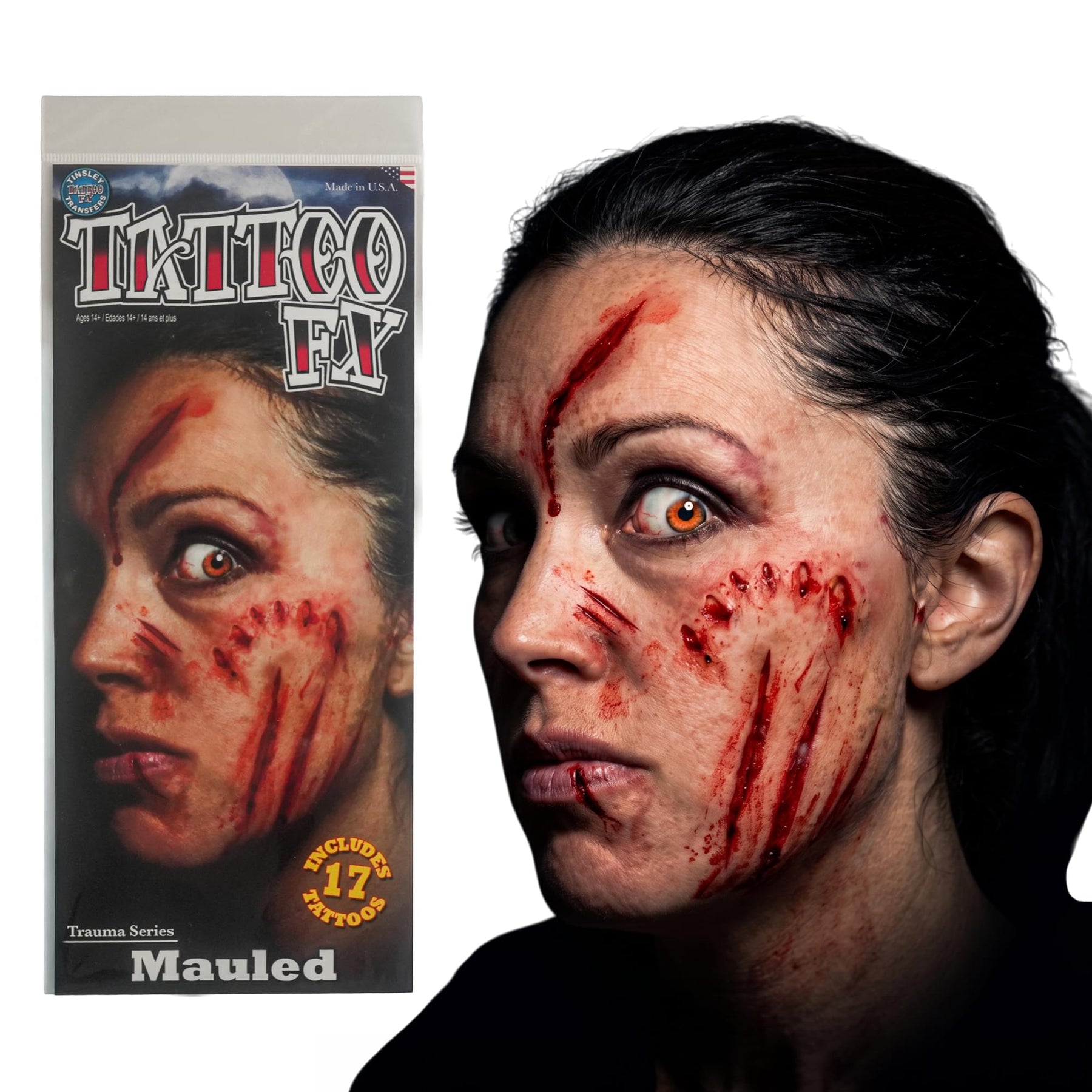 Costume 3D FX Transfers: Mauled