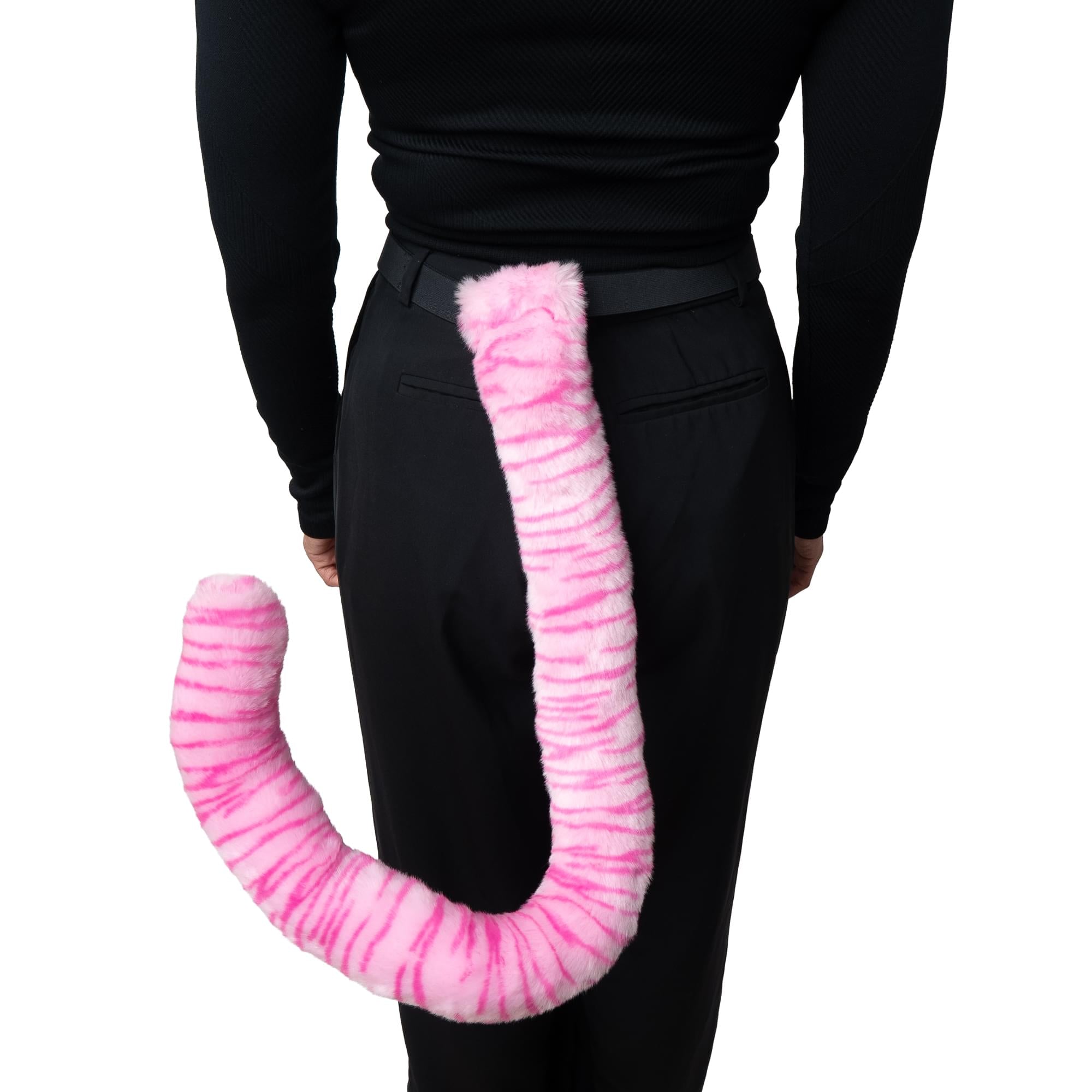 Pink Tiger Tail Adult Costume Accessory