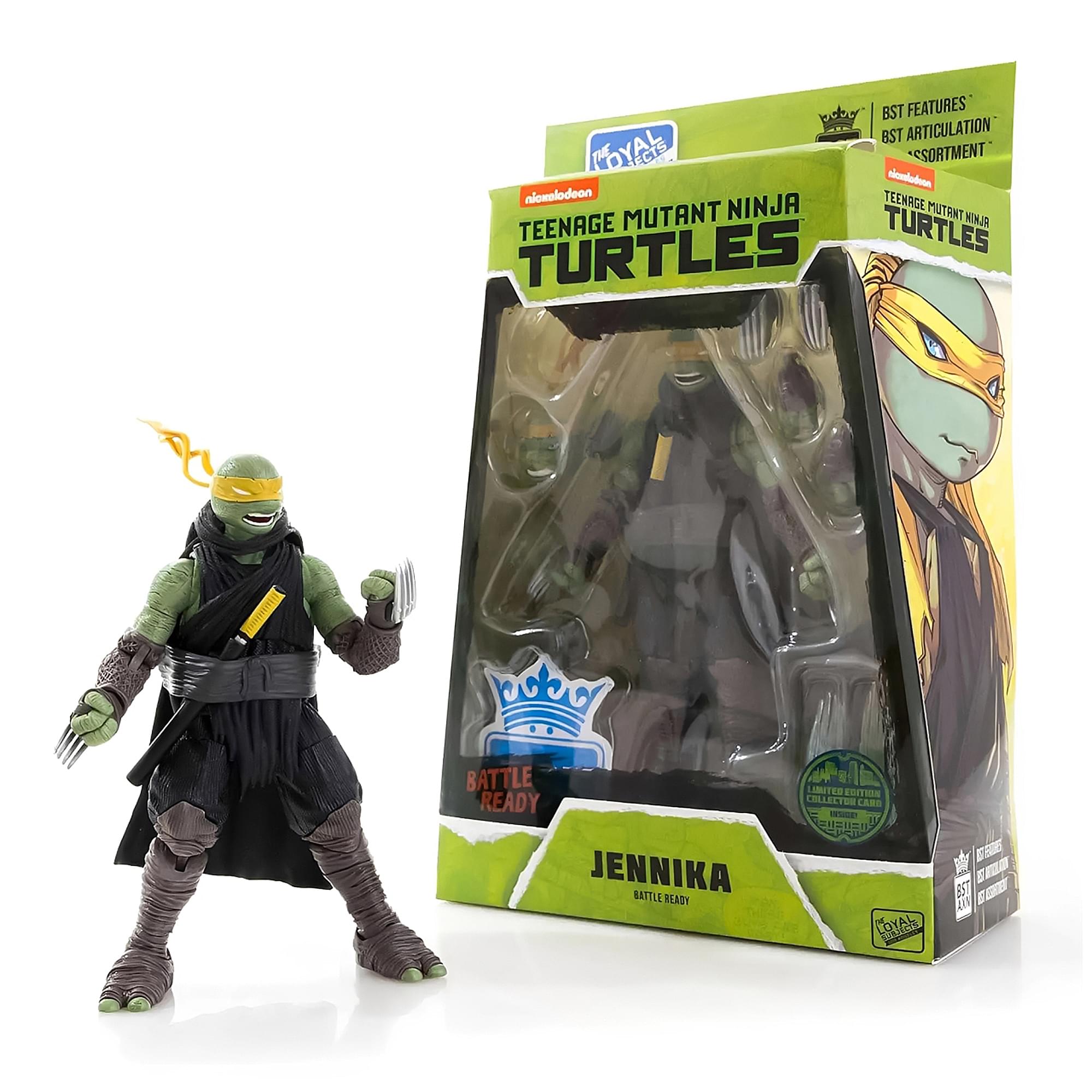 Teenage Mutant Ninja Turtles BST AXN Action Figure | Jennika (Battle Ready)