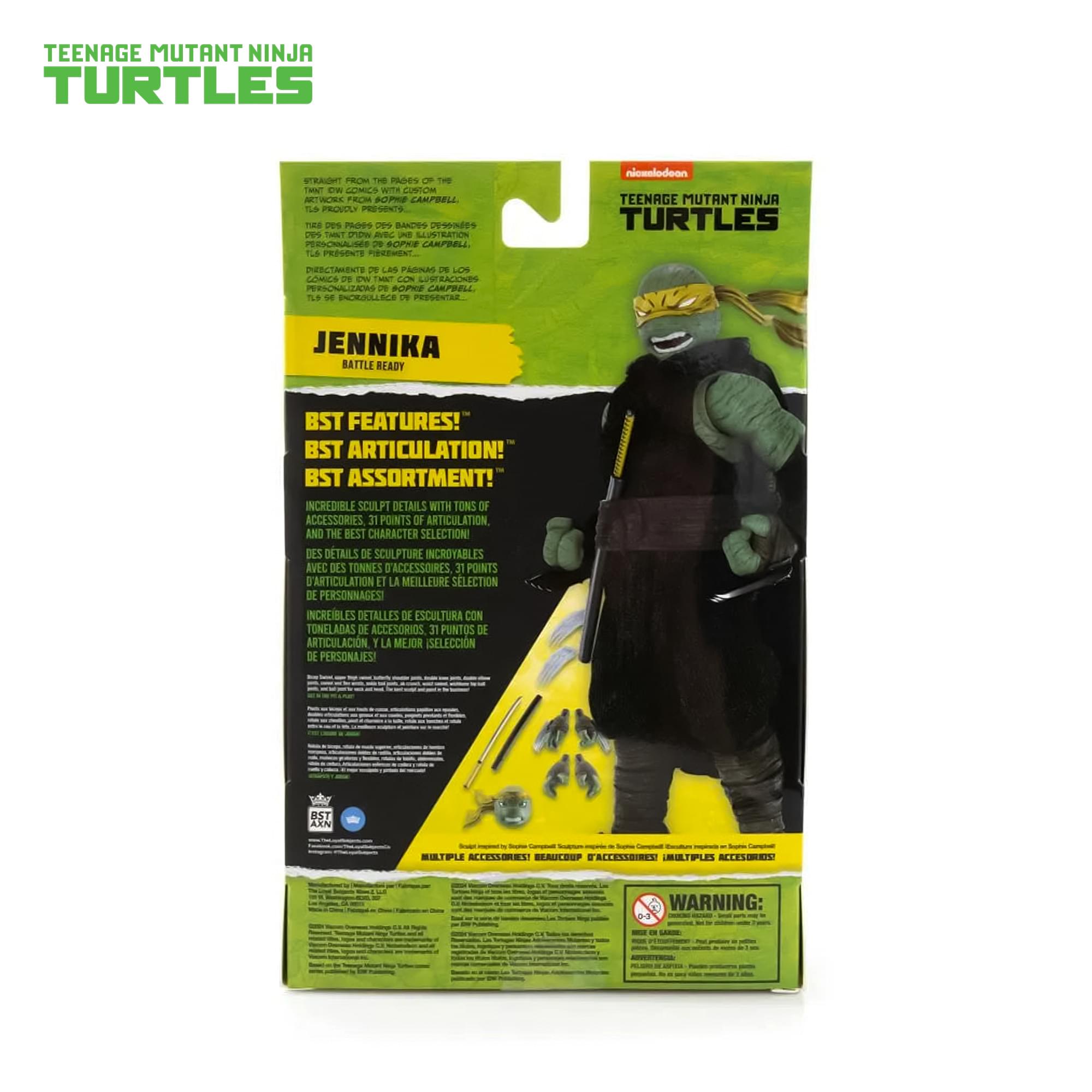 Teenage Mutant Ninja Turtles BST AXN Action Figure | Jennika (Battle Ready)