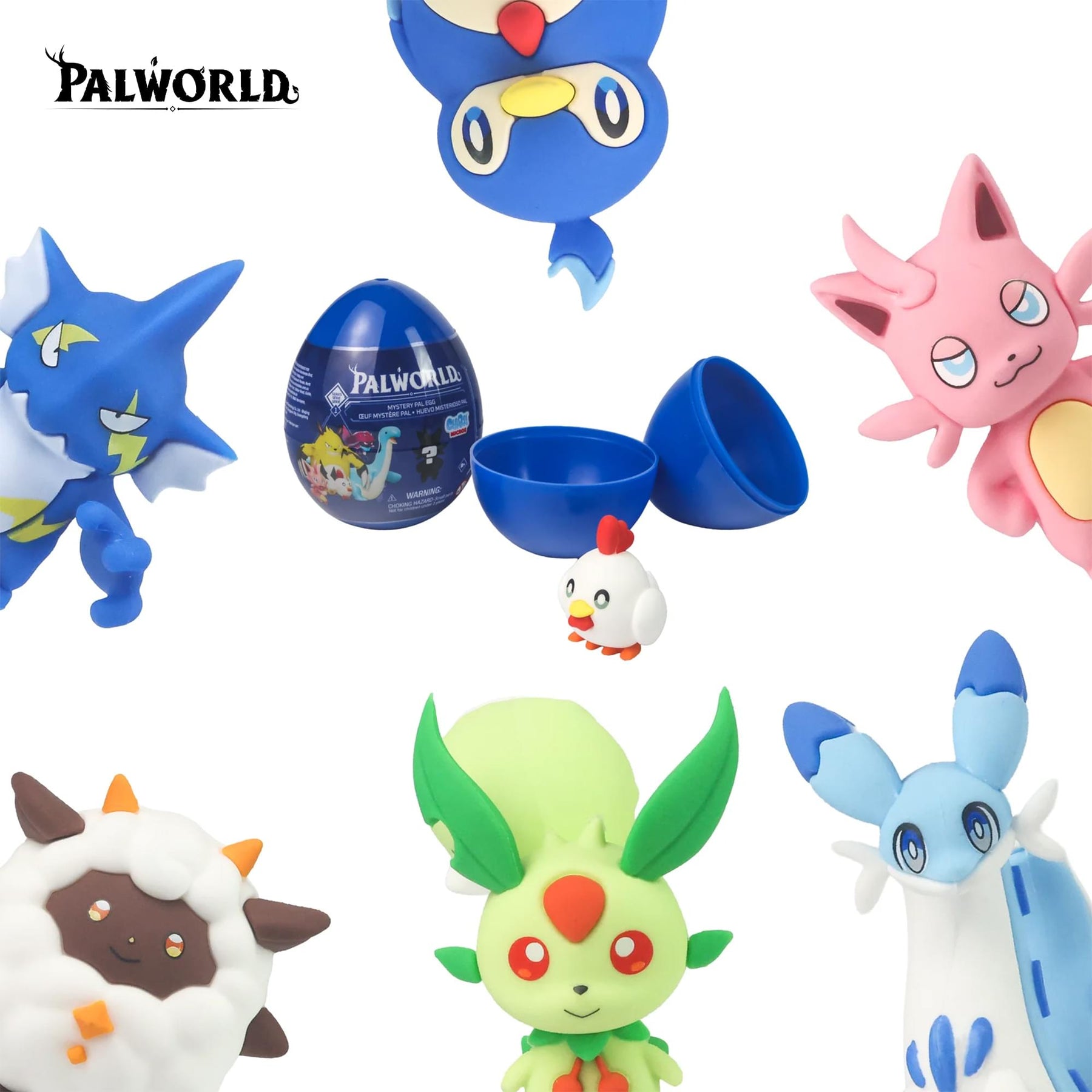 Palworld Surprise Egg Reveal 1.5 Mini Figure  | One Random