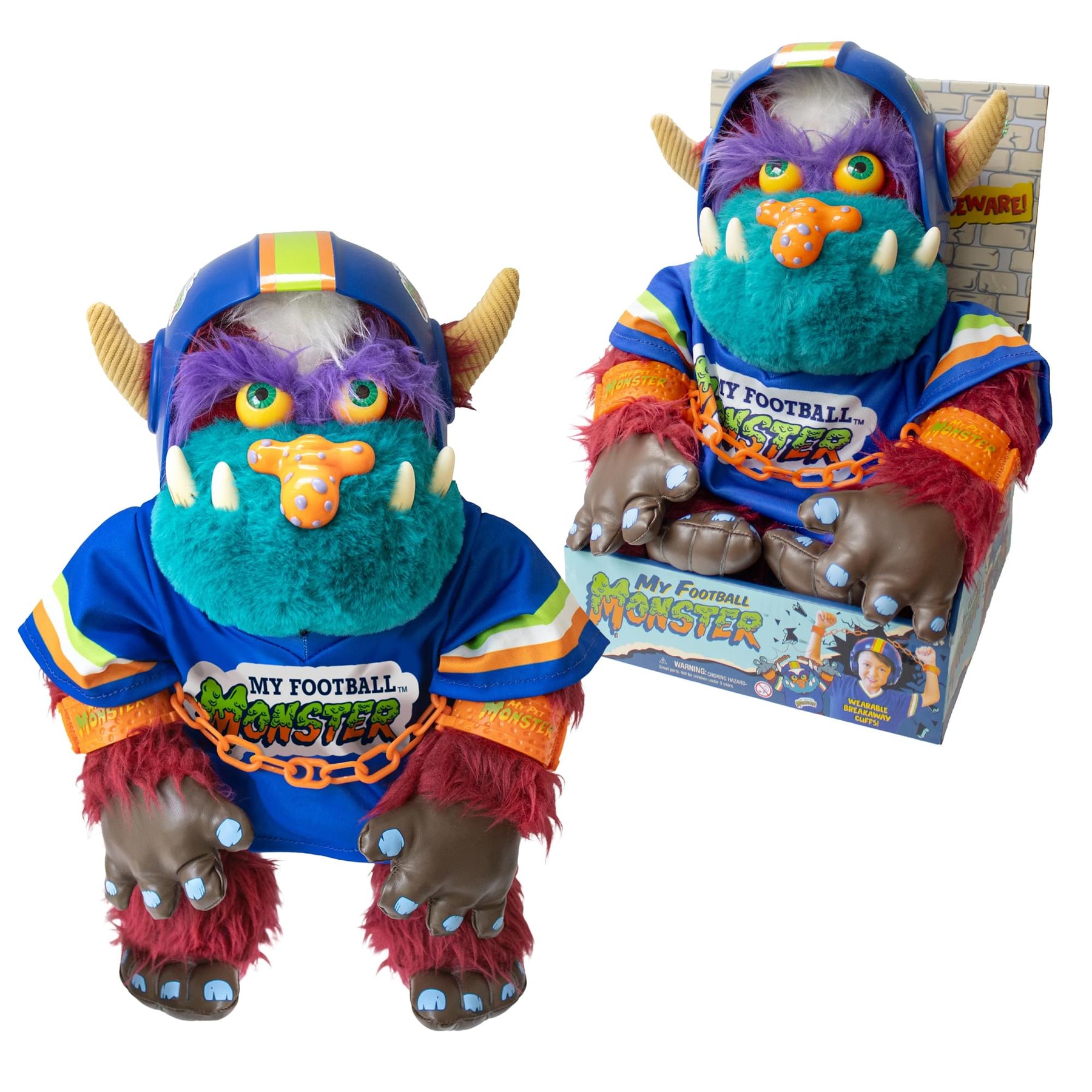 My Pet Monster Football Monster 14-Inch Collector Plush