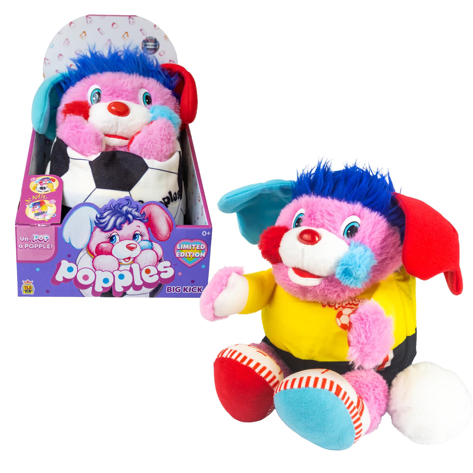 Popples 11 Inch Collector Plush |Big Kick