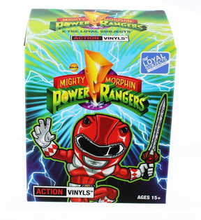 Mighty Morphin Power Rangers Blind Box 3" Action Vinyls Series 1, Case of 15