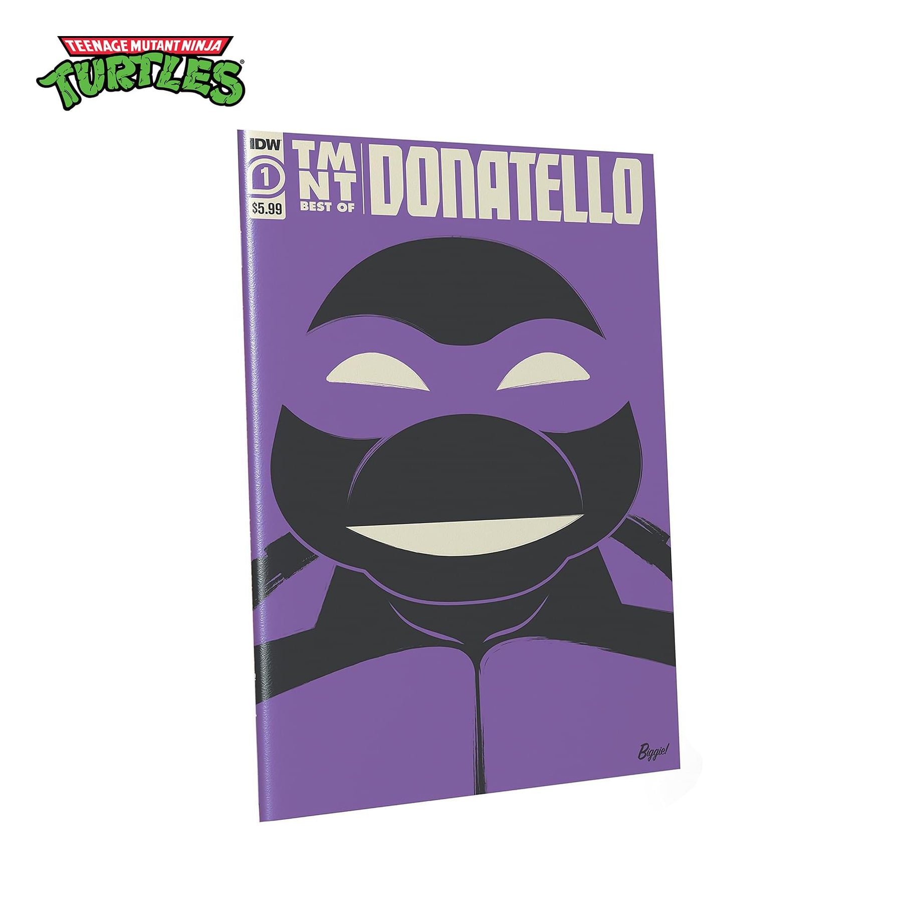 Teenage Mutant Ninja Turtles BST AXN 5-inch Figure Set | Donatello & Comic