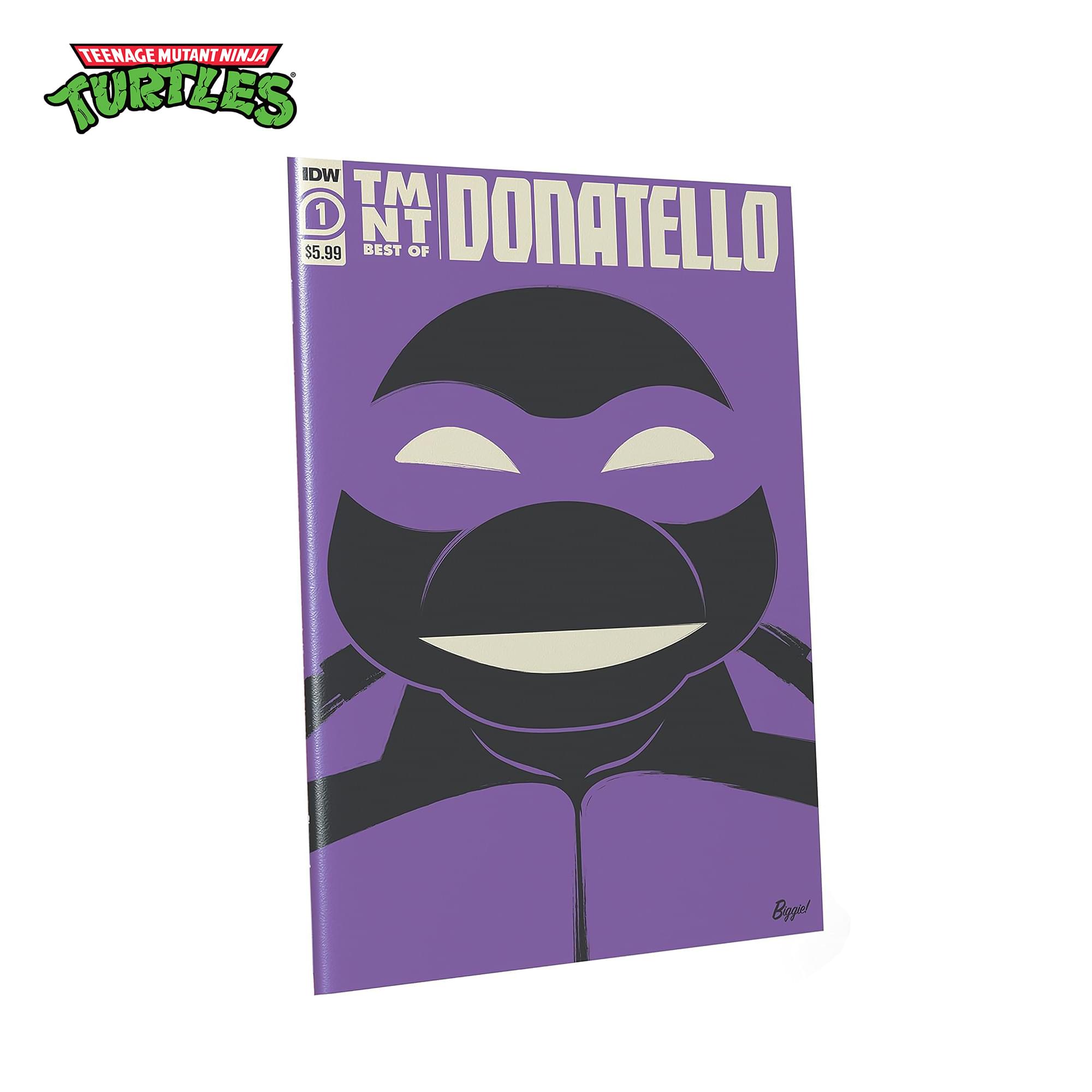 Teenage Mutant Ninja Turtles BST AXN 5-inch Figure Set | Donatello & Comic