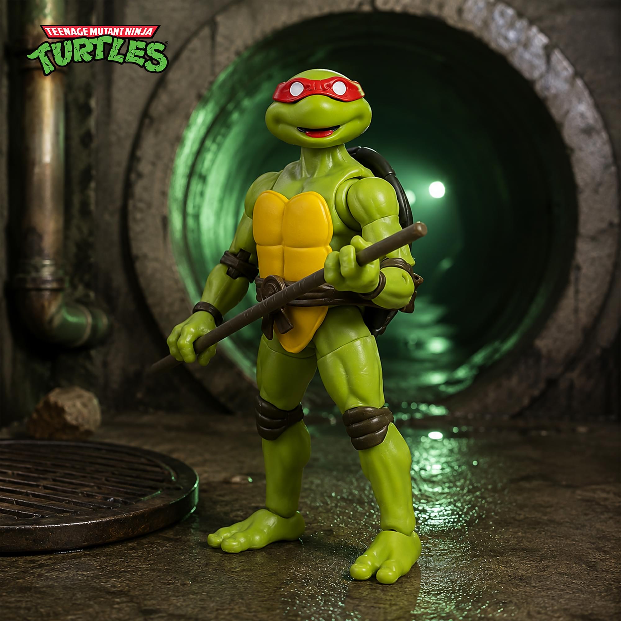 Teenage Mutant Ninja Turtles BST AXN 5-inch Figure Set | Donatello & Comic