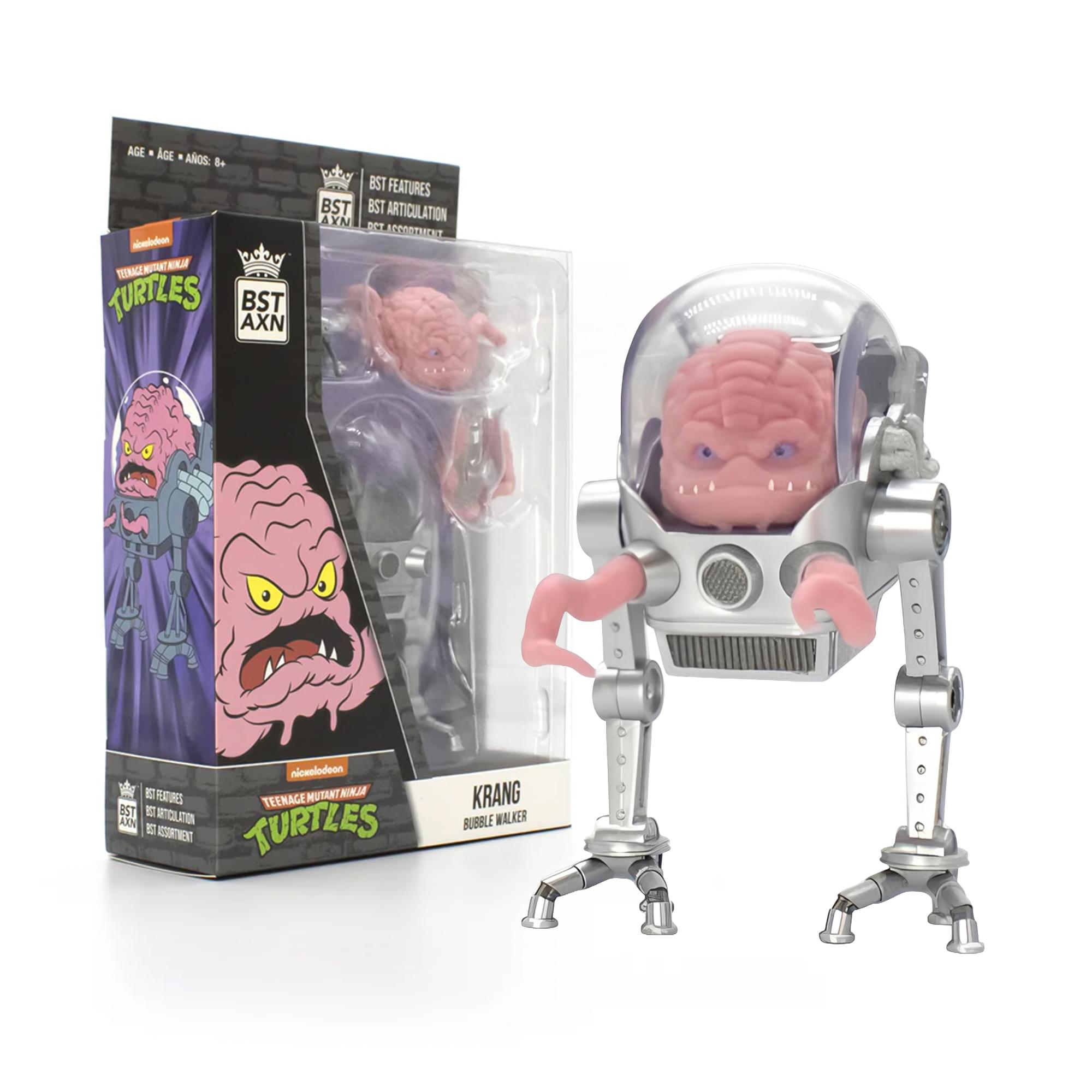 Teenage Mutant Ninja Turtles BST AXN 5-Inch Figure | Krang Bubble Walker