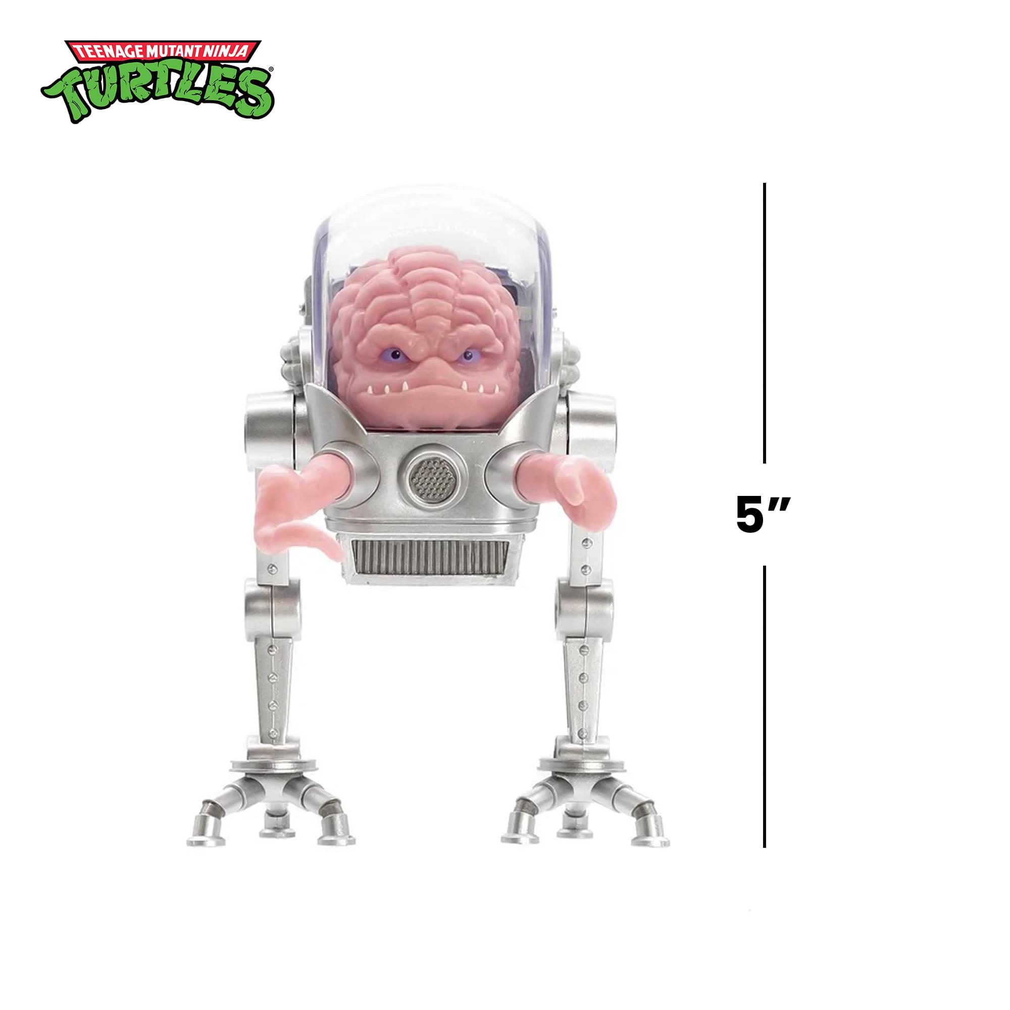 Teenage Mutant Ninja Turtles BST AXN 5-Inch Figure | Krang Bubble Walker