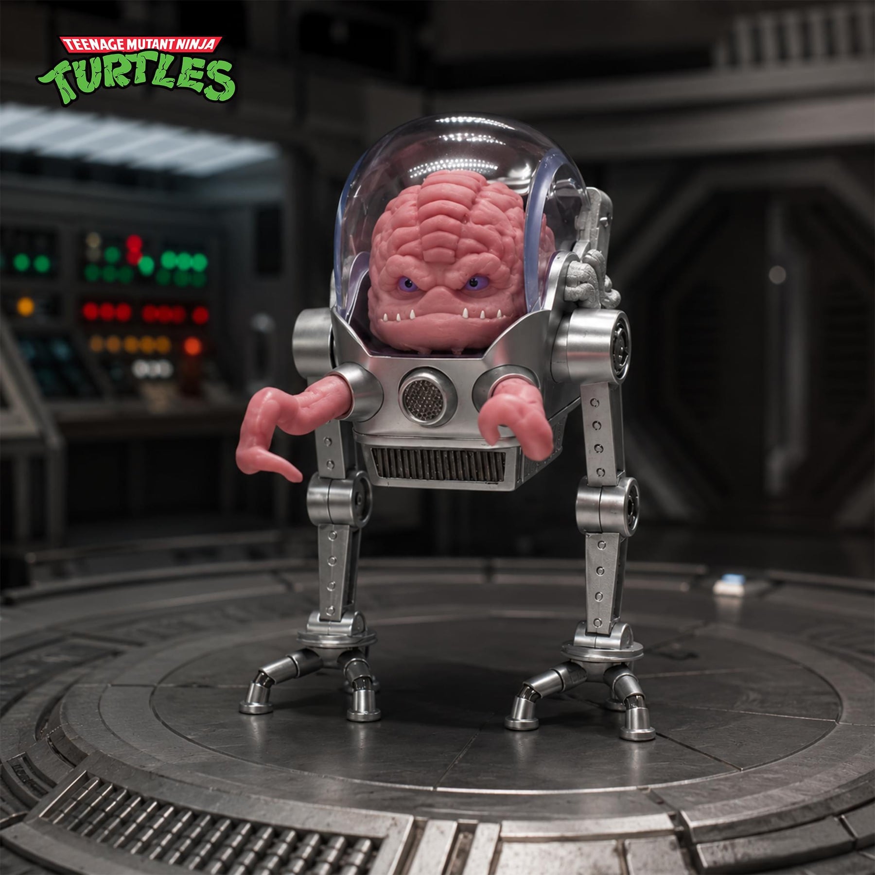 Teenage Mutant Ninja Turtles BST AXN 5-Inch Figure | Krang Bubble Walker