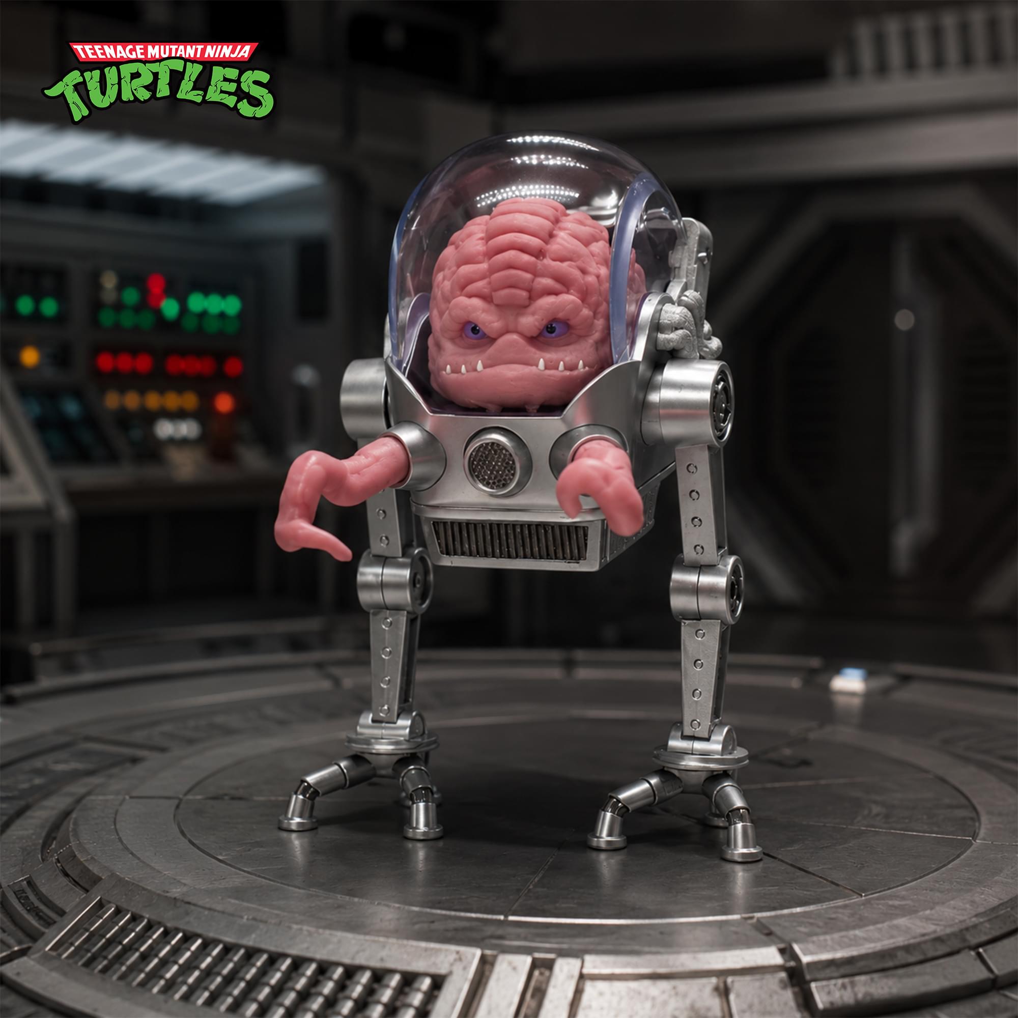 Teenage Mutant Ninja Turtles BST AXN 5-Inch Figure | Krang Bubble Walker