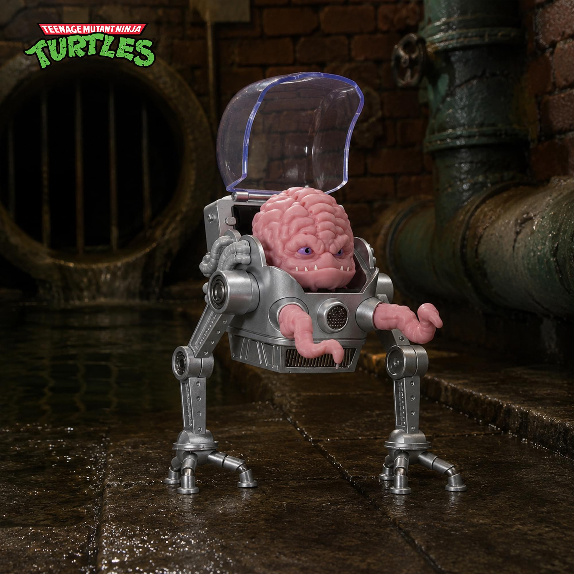 Teenage Mutant Ninja Turtles BST AXN 5-Inch Figure | Krang Bubble Walker