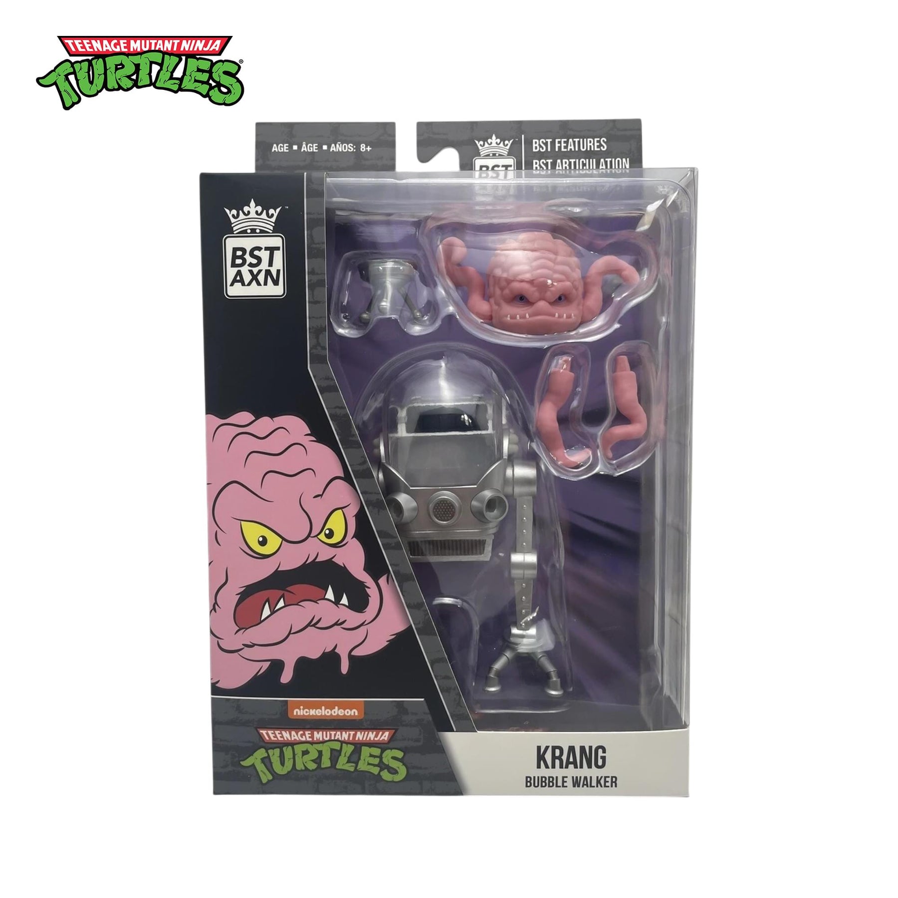Teenage Mutant Ninja Turtles BST AXN 5-Inch Figure | Krang Bubble Walker