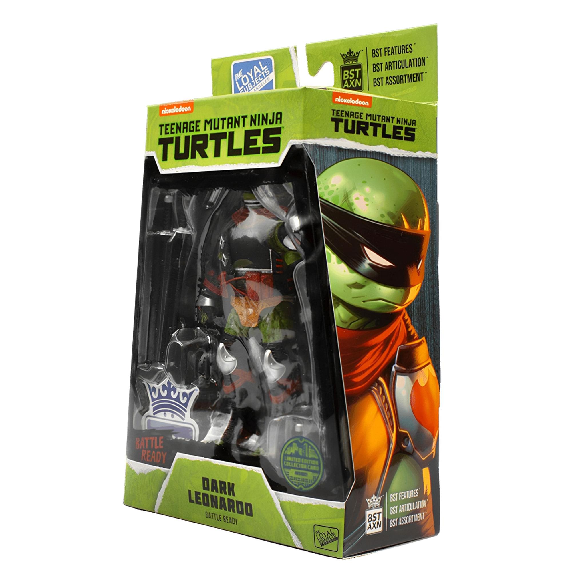 Teenage Mutant Ninja Turtles BST AXN |Exclusive Battle Ready Dark Leonardo