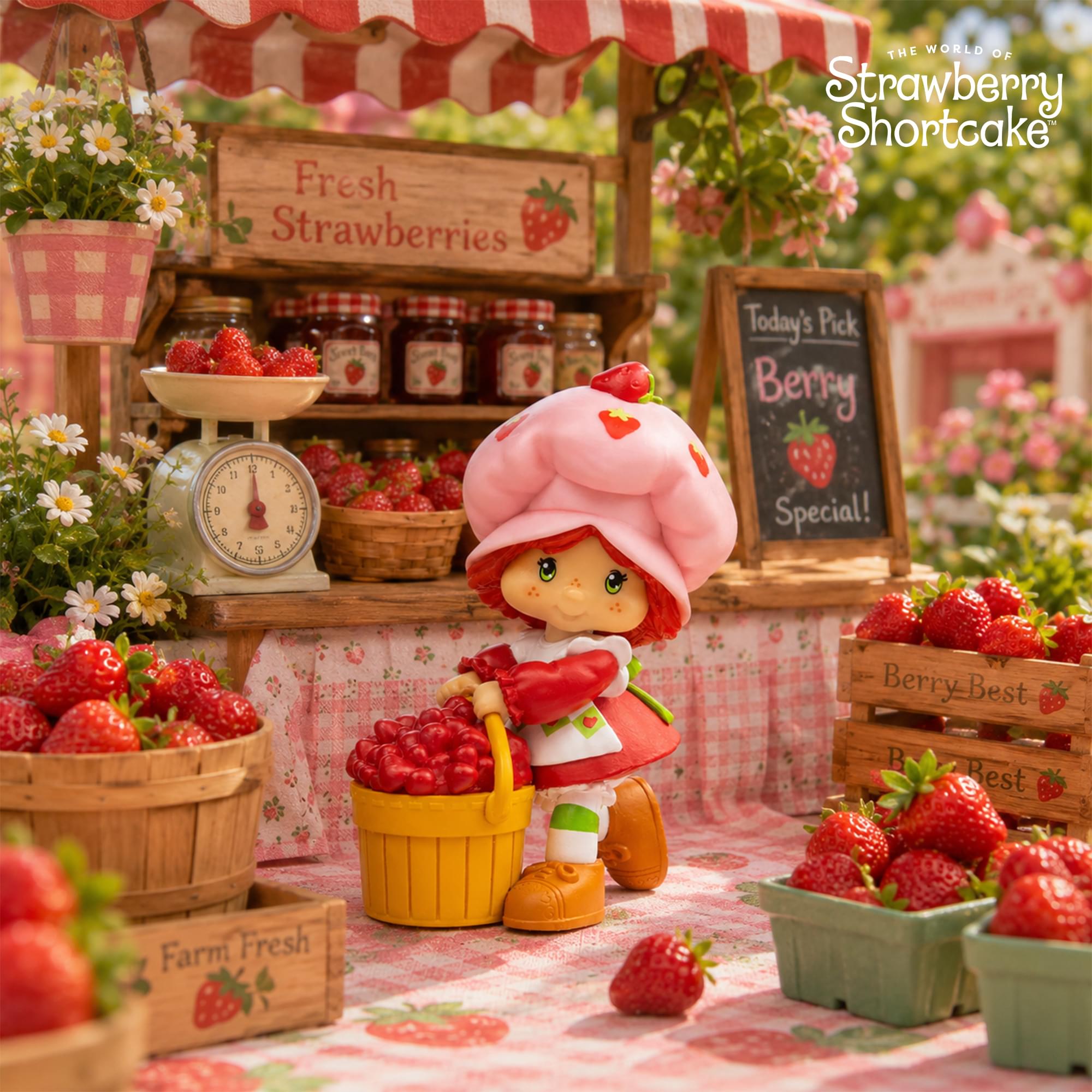 Strawberry Shortcake 2.5-Inch Figure | Strawberry Shortcake