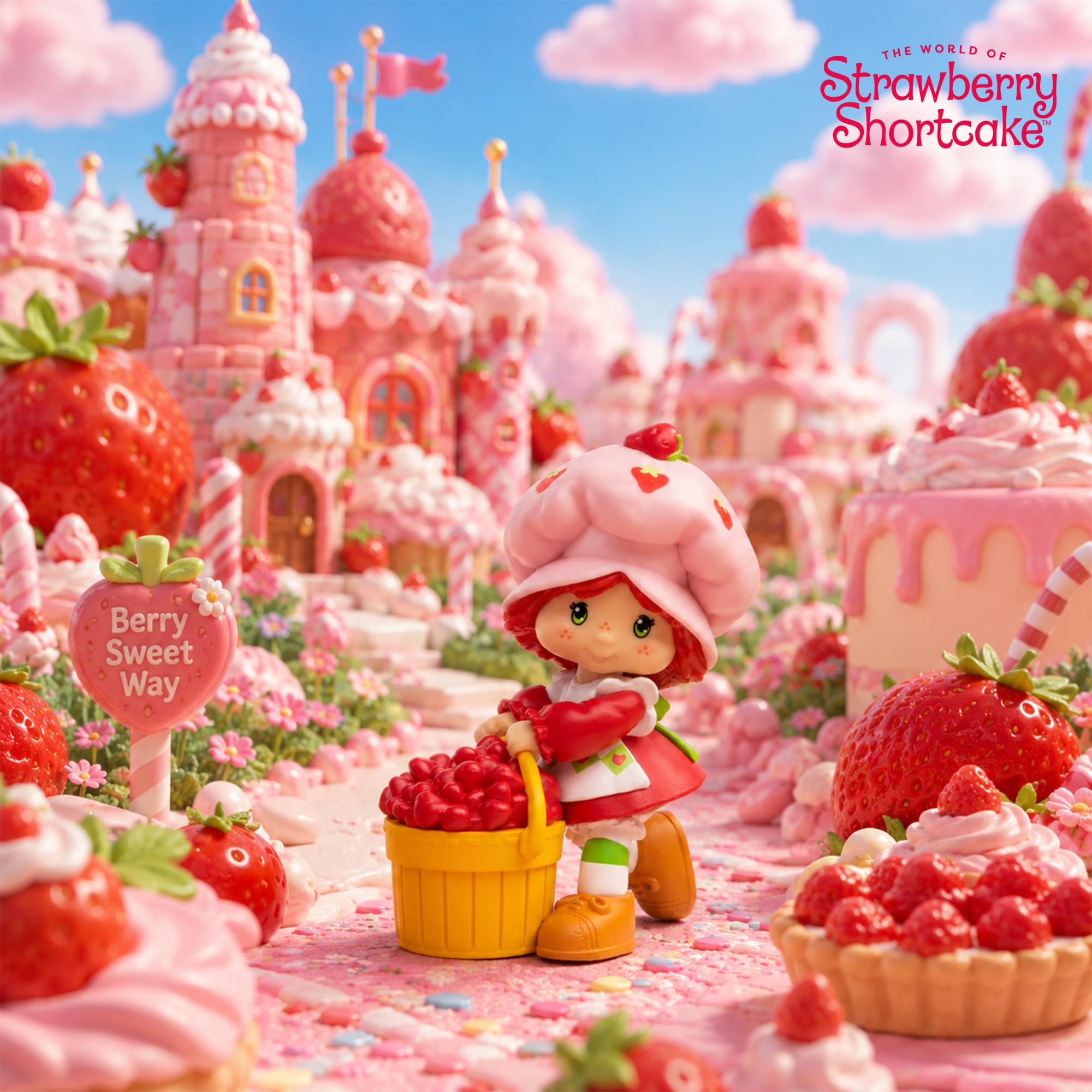 Strawberry Shortcake 2.5-Inch Figure | Strawberry Shortcake