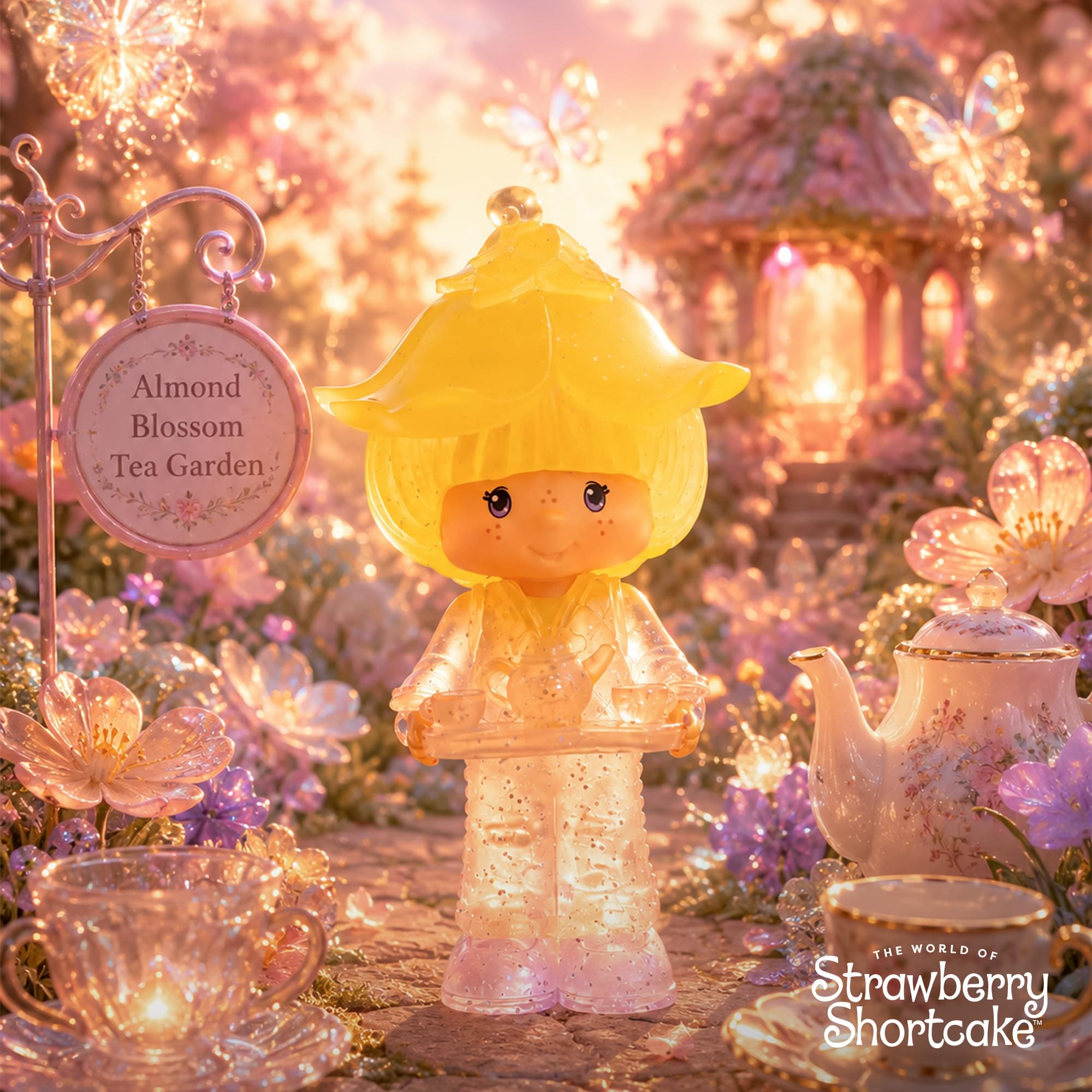 Strawberry Shortcake 2.5-Inch Figure | Almond Tea (Clear Chase)