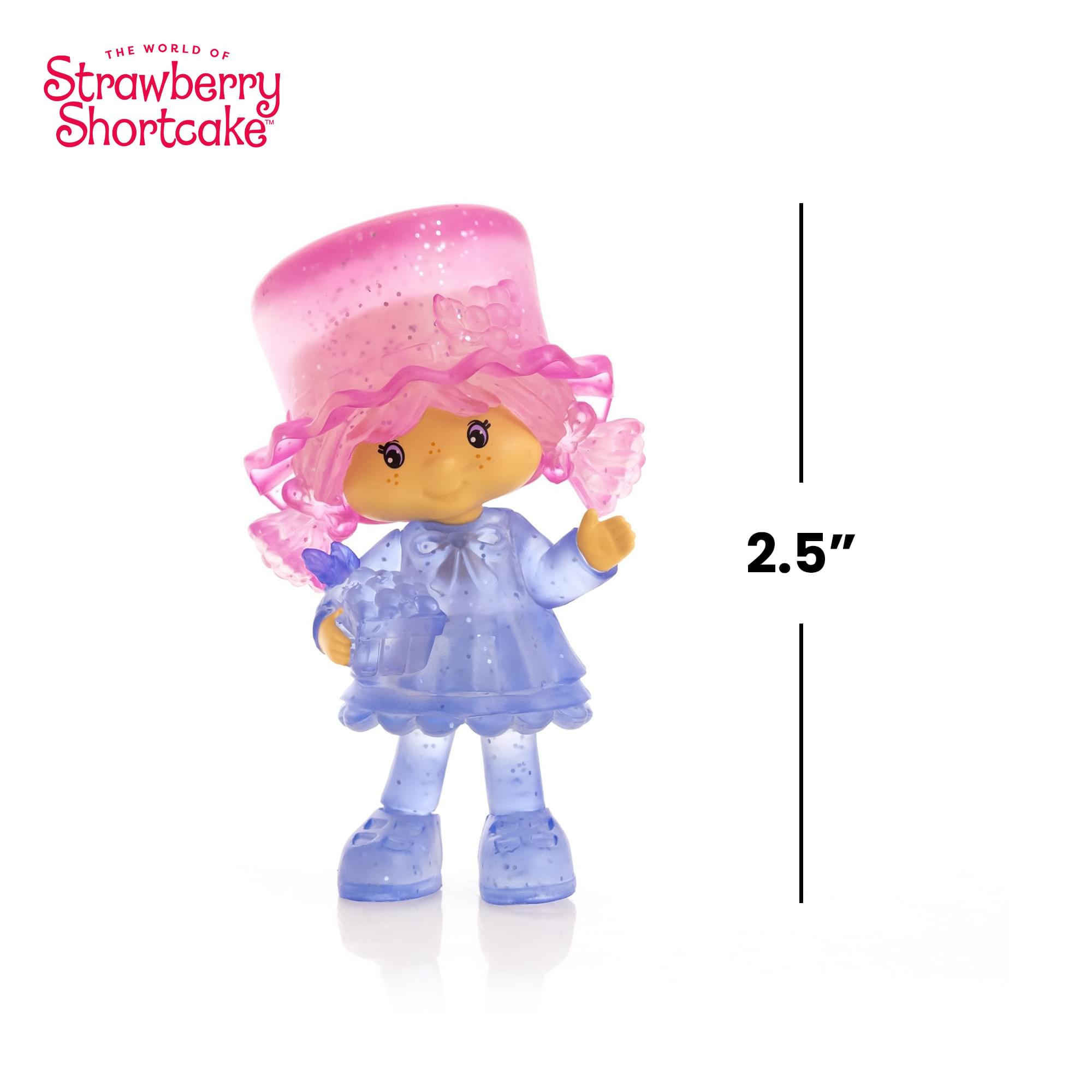 Strawberry Shortcake 2.5-Inch Figure | Blueberry Muffin (Clear Chase)