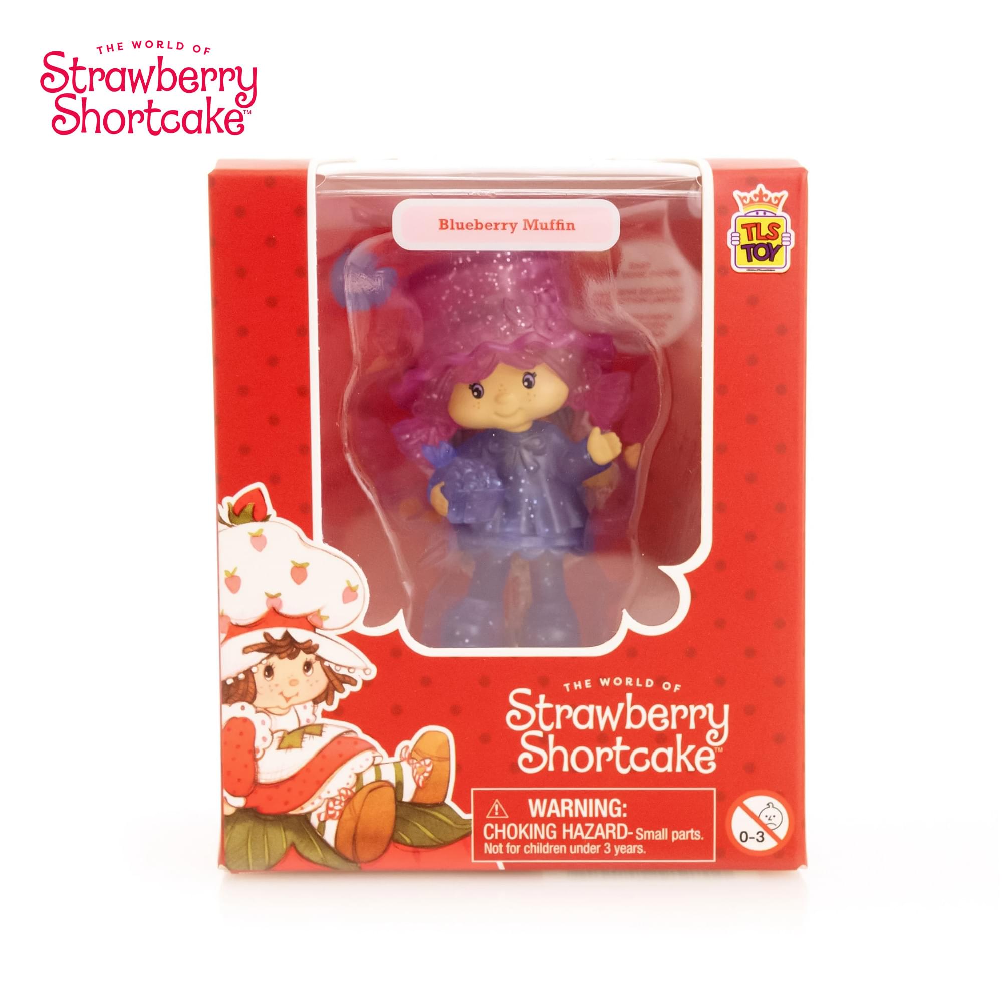 Strawberry Shortcake 2.5-Inch Figure | Blueberry Muffin (Clear Chase)