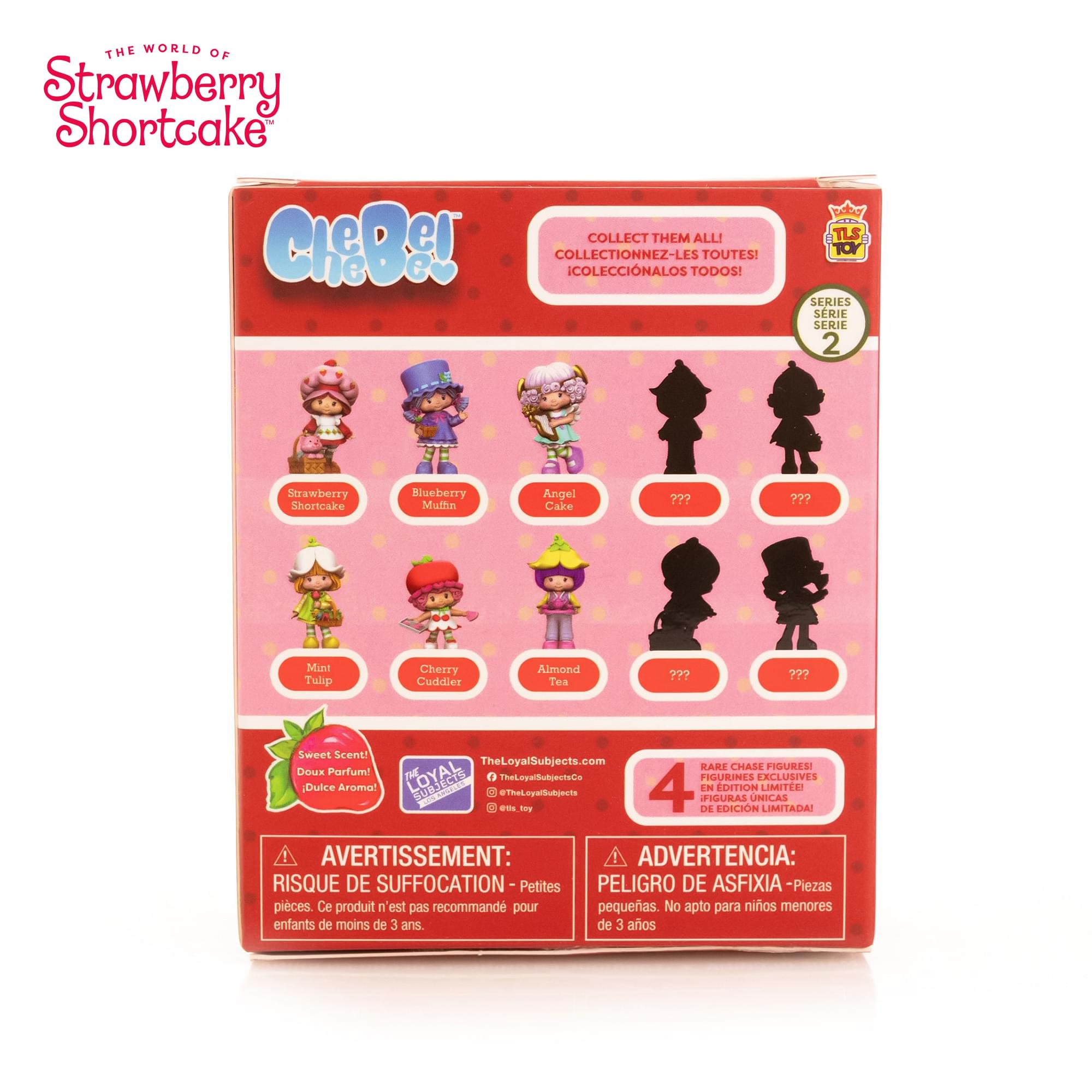 Strawberry Shortcake 2.5-Inch Figure | Blueberry Muffin (Clear Chase)