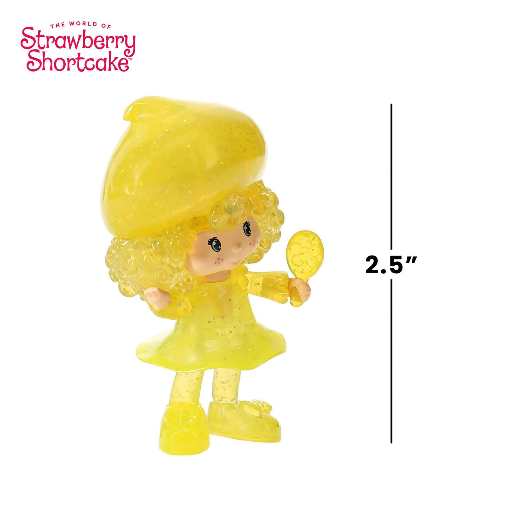 Strawberry Shortcake 2.5-Inch Figure | Lemon Meringue (Clear Chase)