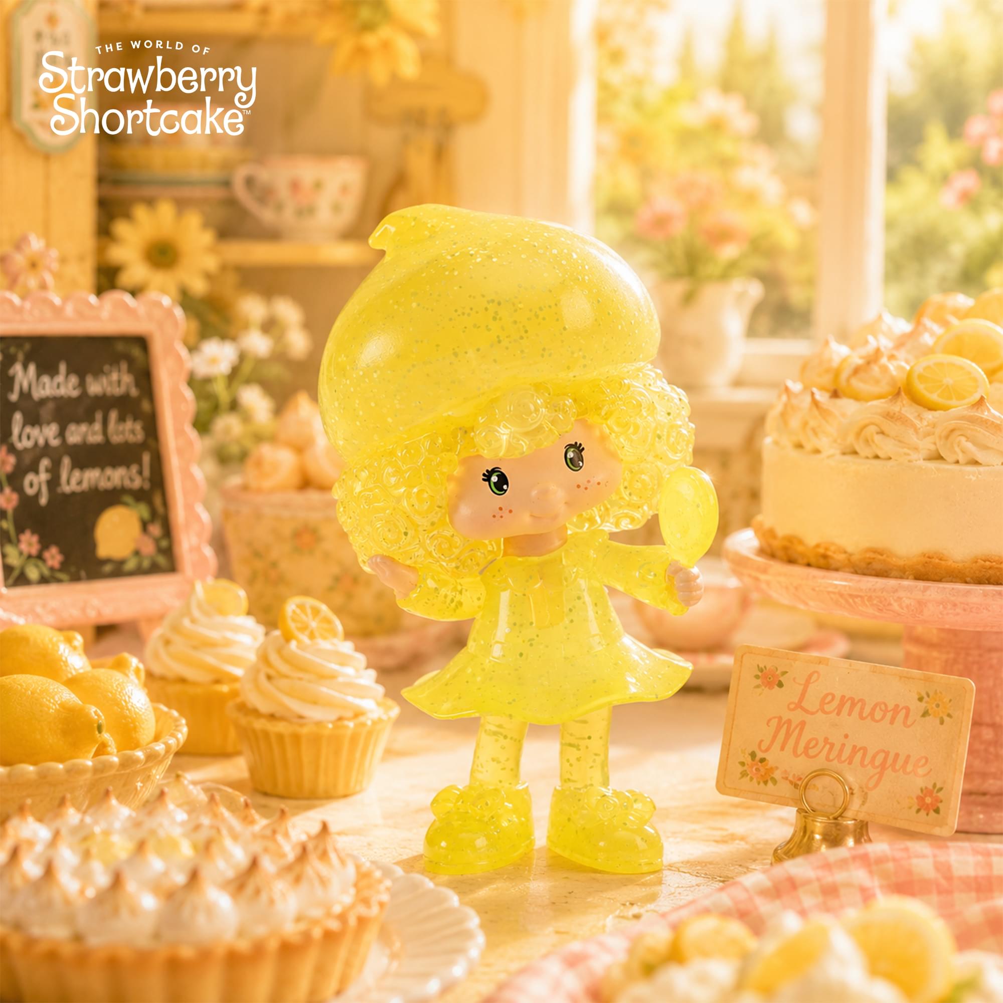 Strawberry Shortcake 2.5-Inch Figure | Lemon Meringue (Clear Chase)