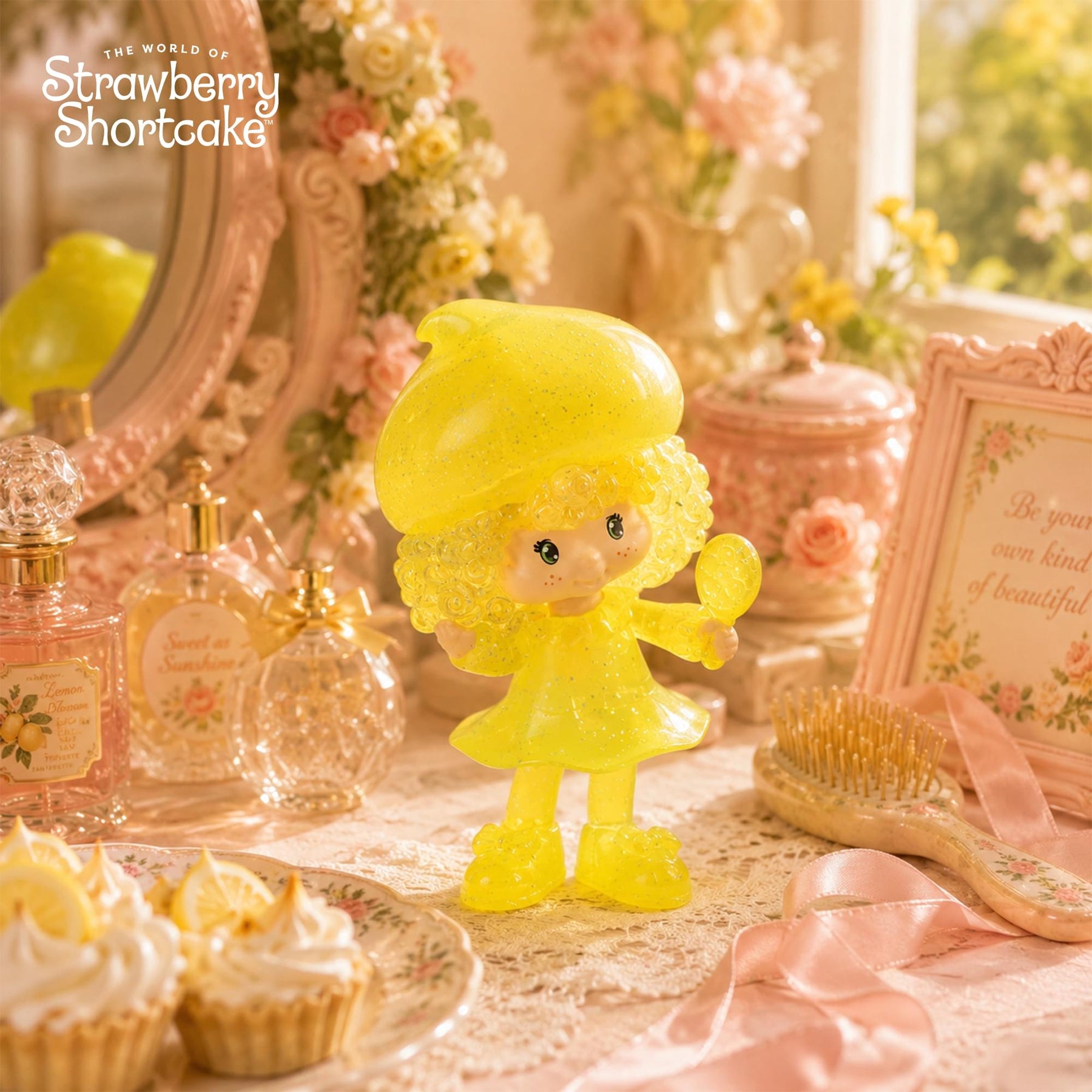 Strawberry Shortcake 2.5-Inch Figure | Lemon Meringue (Clear Chase)