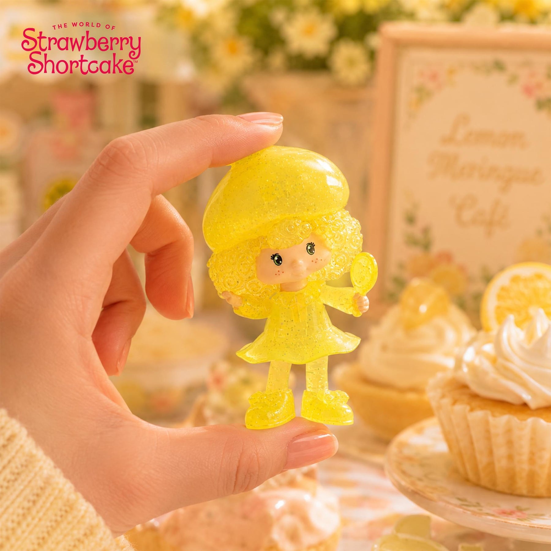 Strawberry Shortcake 2.5-Inch Figure | Lemon Meringue (Clear Chase)