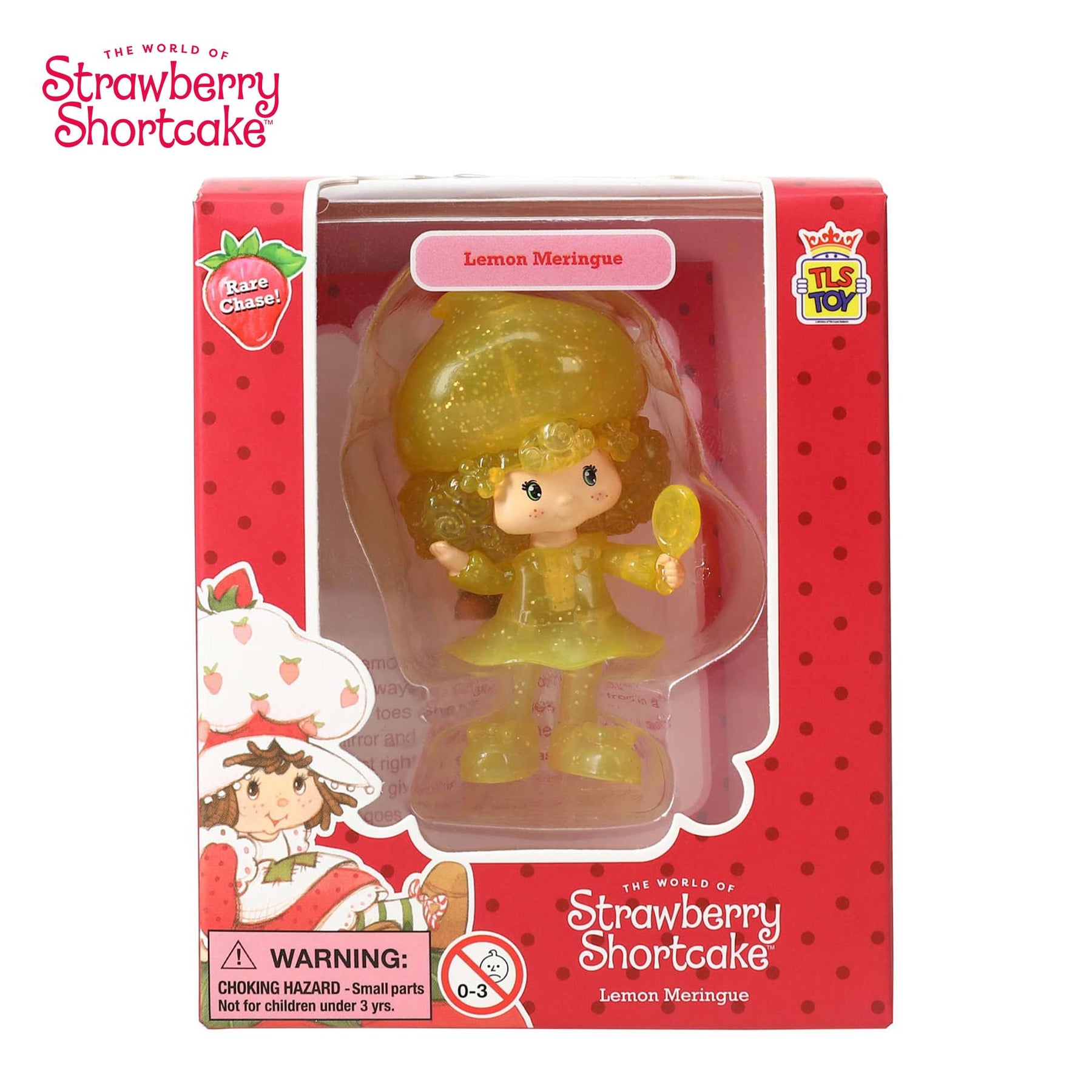 Strawberry Shortcake 2.5-Inch Figure | Lemon Meringue (Clear Chase)