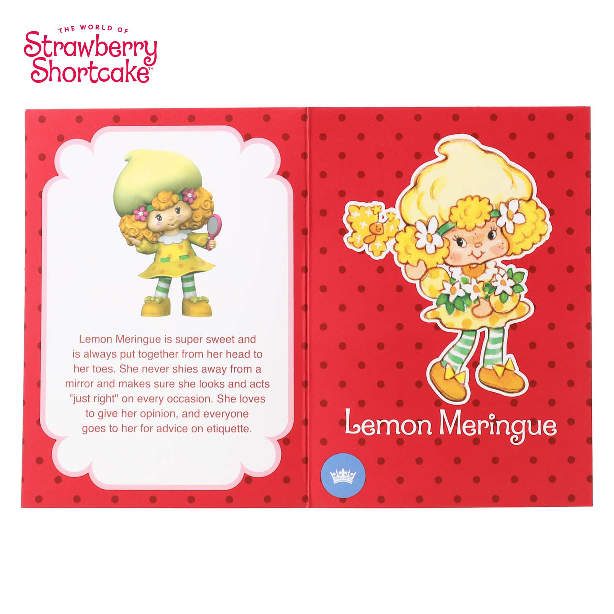 Strawberry Shortcake 2.5-Inch Figure | Lemon Meringue (Clear Chase)