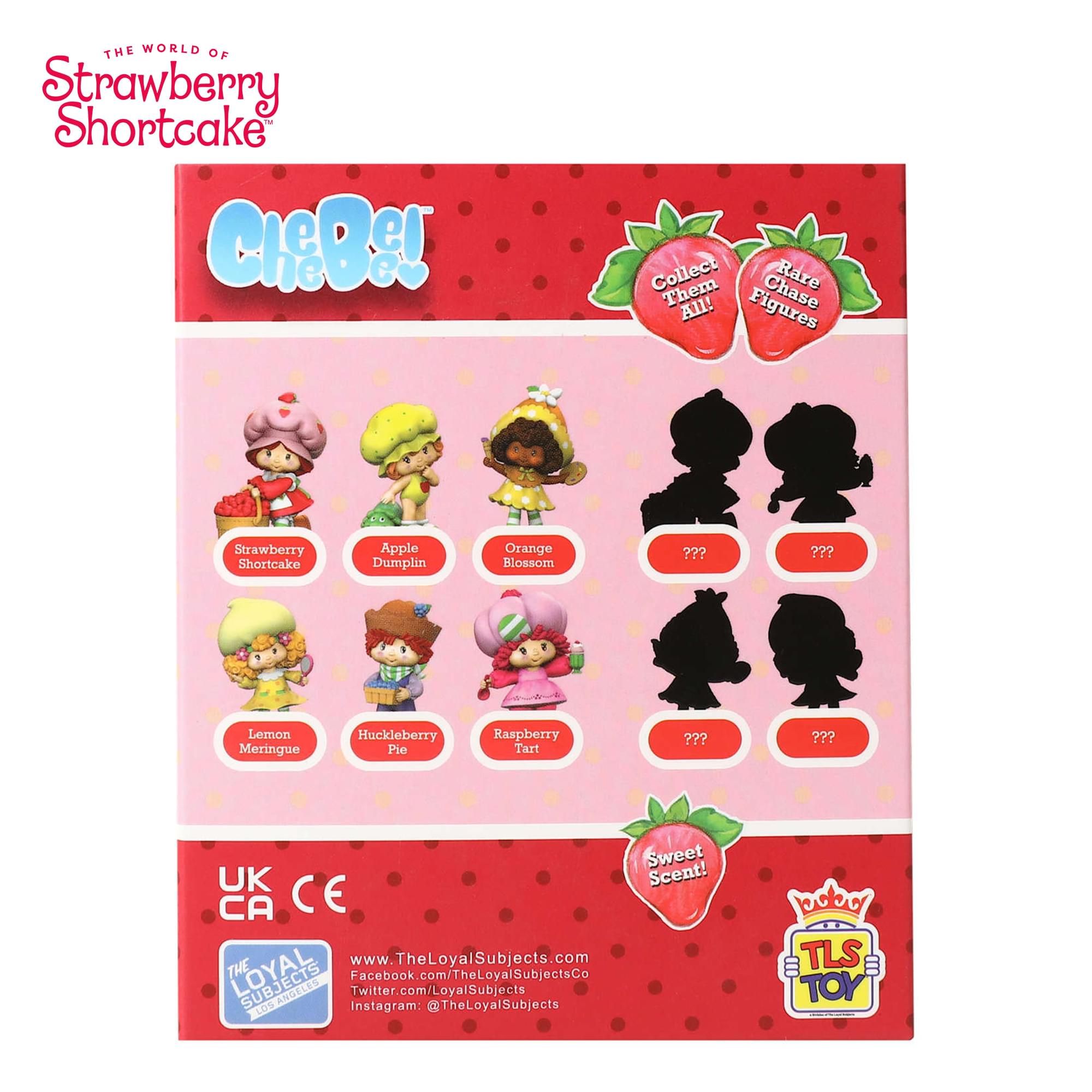 Strawberry Shortcake 2.5-Inch Figure | Lemon Meringue (Clear Chase)