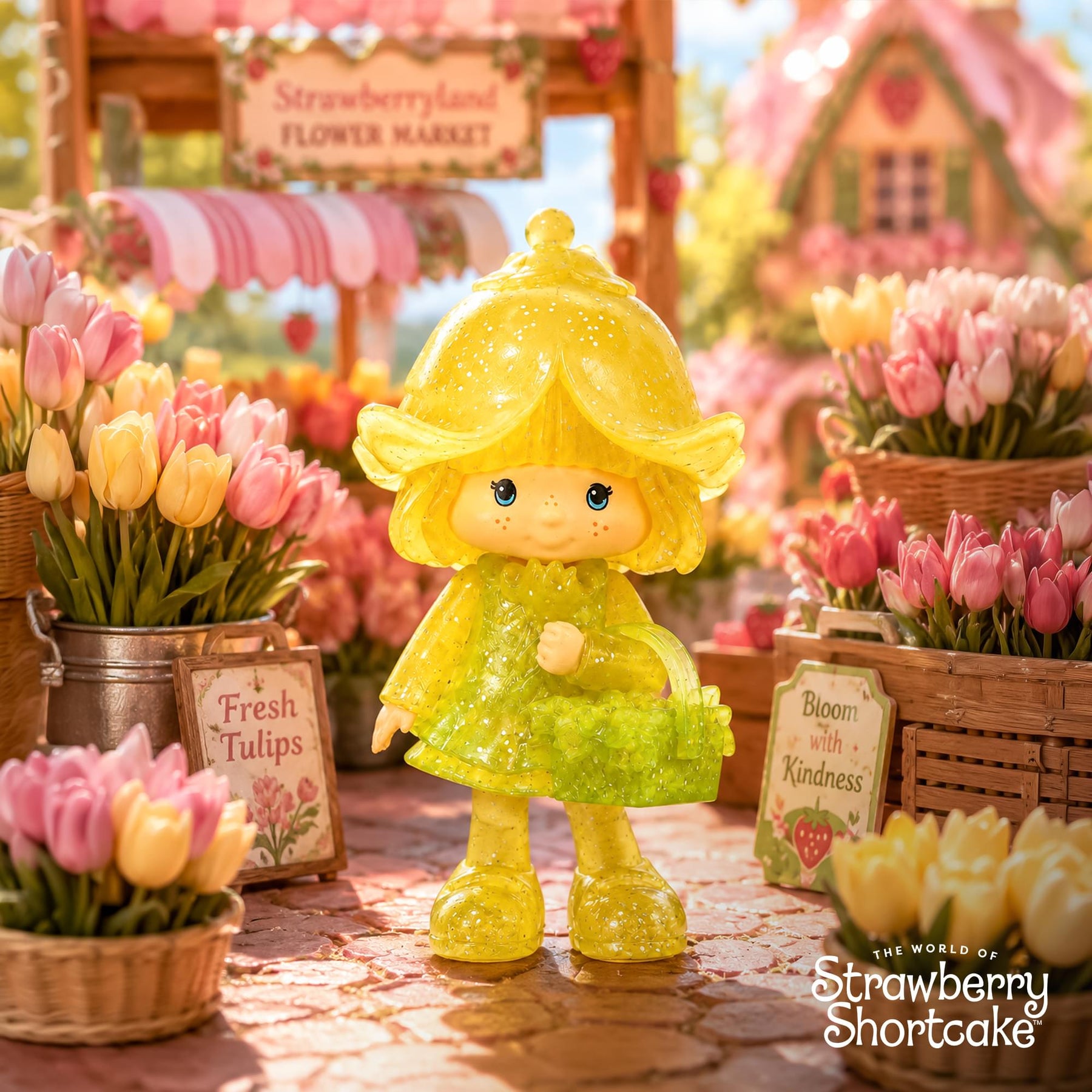 Strawberry Shortcake 2.5-Inch Figure | Mint Tulip (Clear Chase)