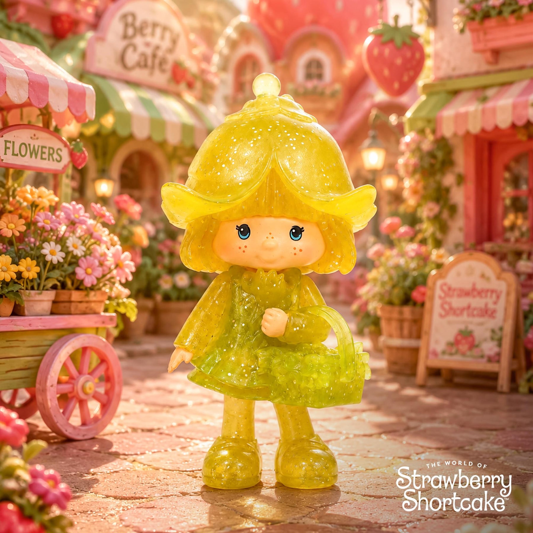 Strawberry Shortcake 2.5-Inch Figure | Mint Tulip (Clear Chase)