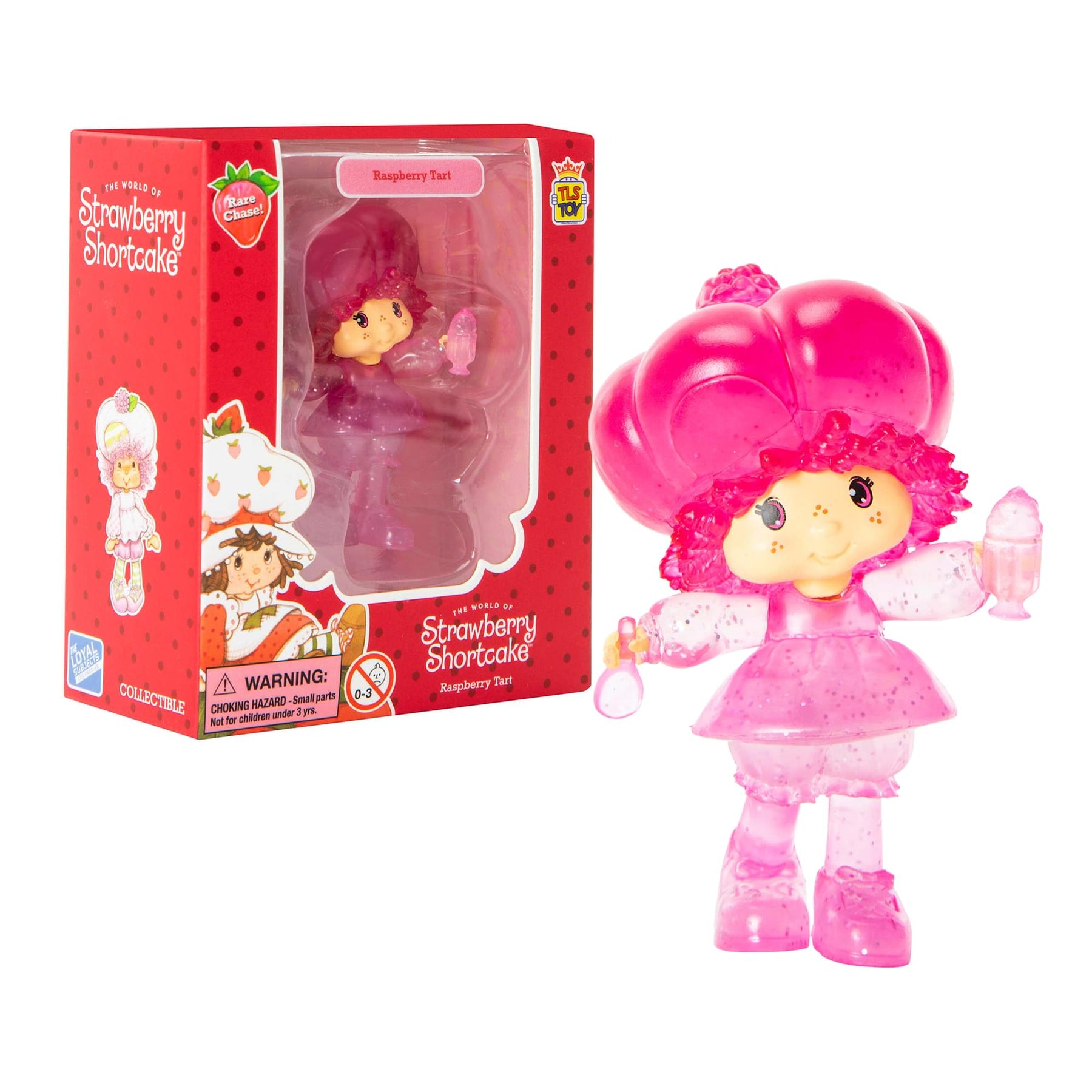 Strawberry Shortcake 2.5-Inch Figure | Raspberry Tart (Clear Chase)