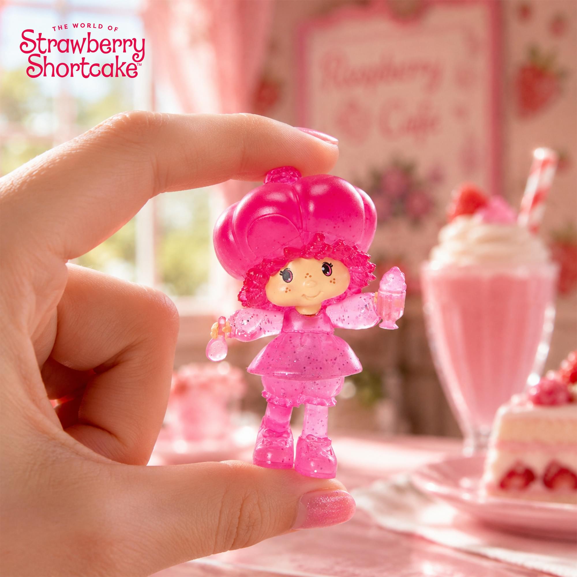 Strawberry Shortcake 2.5-Inch Figure | Raspberry Tart (Clear Chase)