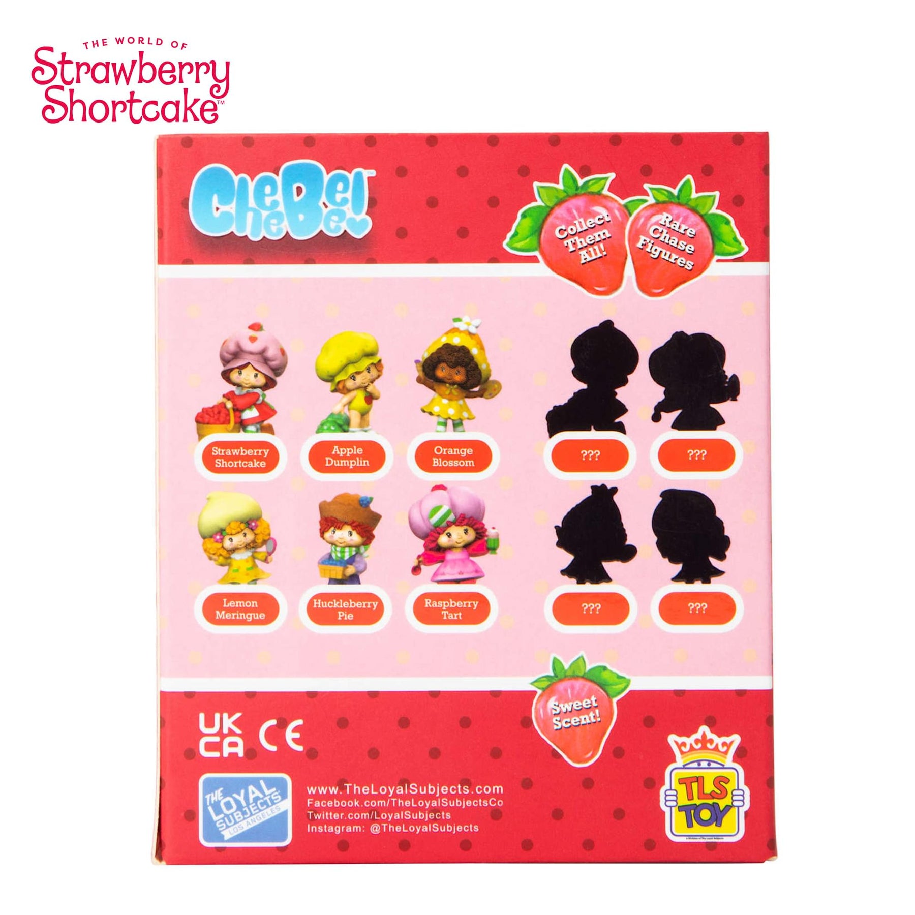 Strawberry Shortcake 2.5-Inch Figure | Raspberry Tart (Clear Chase)