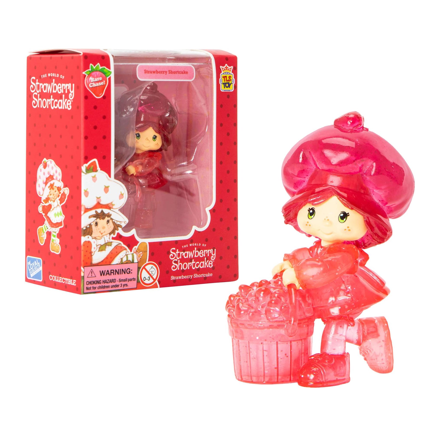Strawberry Shortcake 2.5-Inch Figure | Strawberry Shortcake (Clear Chase 1)