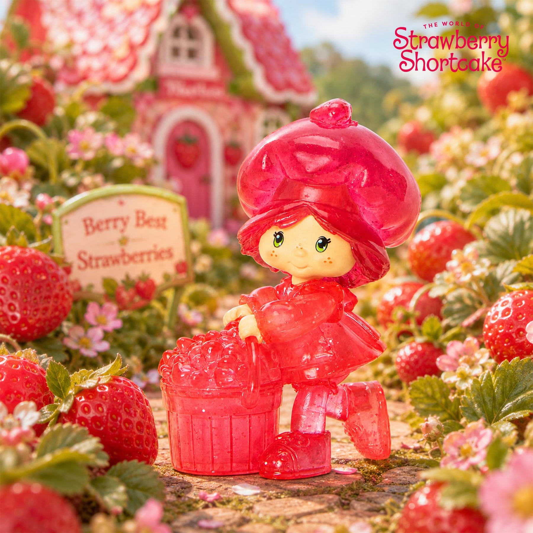 Strawberry Shortcake 2.5-Inch Figure | Strawberry Shortcake (Clear Chase 1)