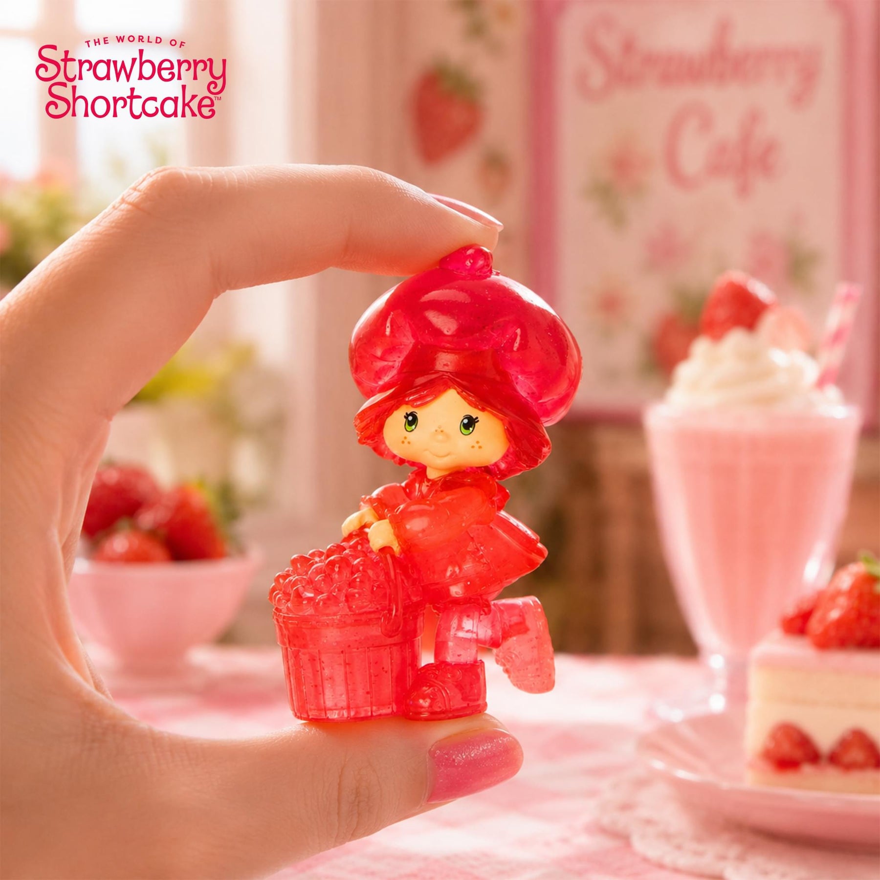 Strawberry Shortcake 2.5-Inch Figure | Strawberry Shortcake (Clear Chase 1)