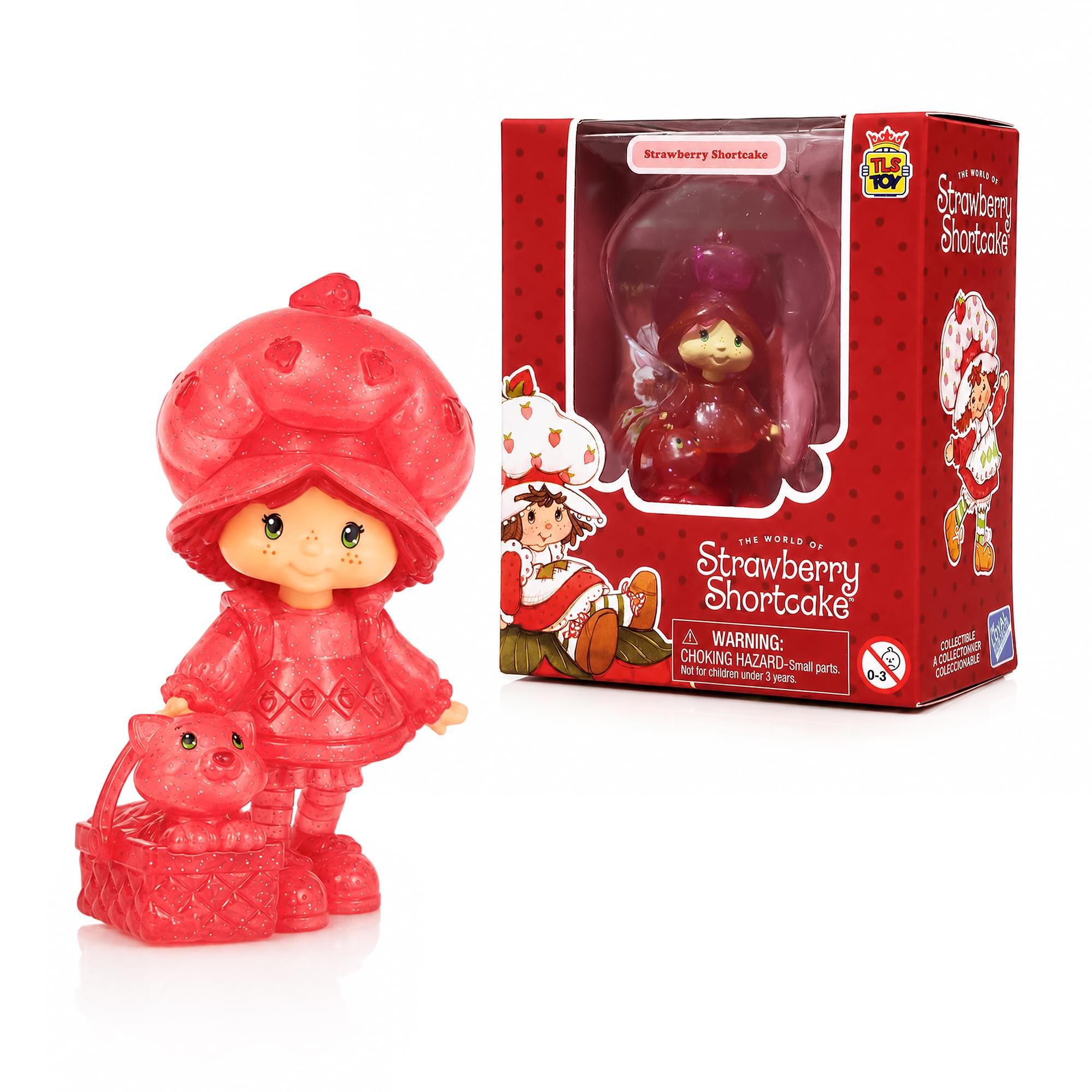 Strawberry Shortcake 2.5-Inch Figure | Strawberry Shortcake (Clear Chase 2)