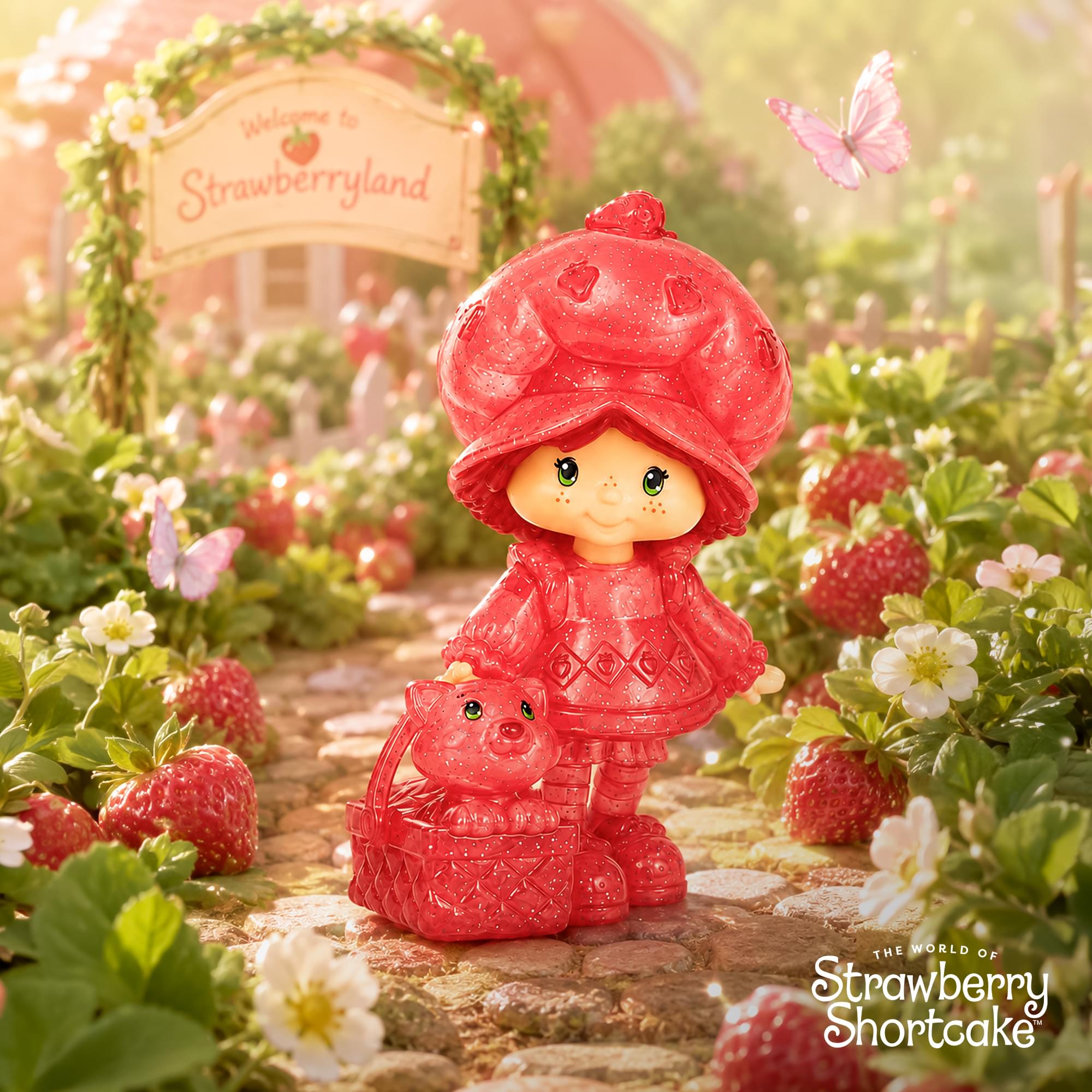 Strawberry Shortcake 2.5-Inch Figure | Strawberry Shortcake (Clear Chase 2)