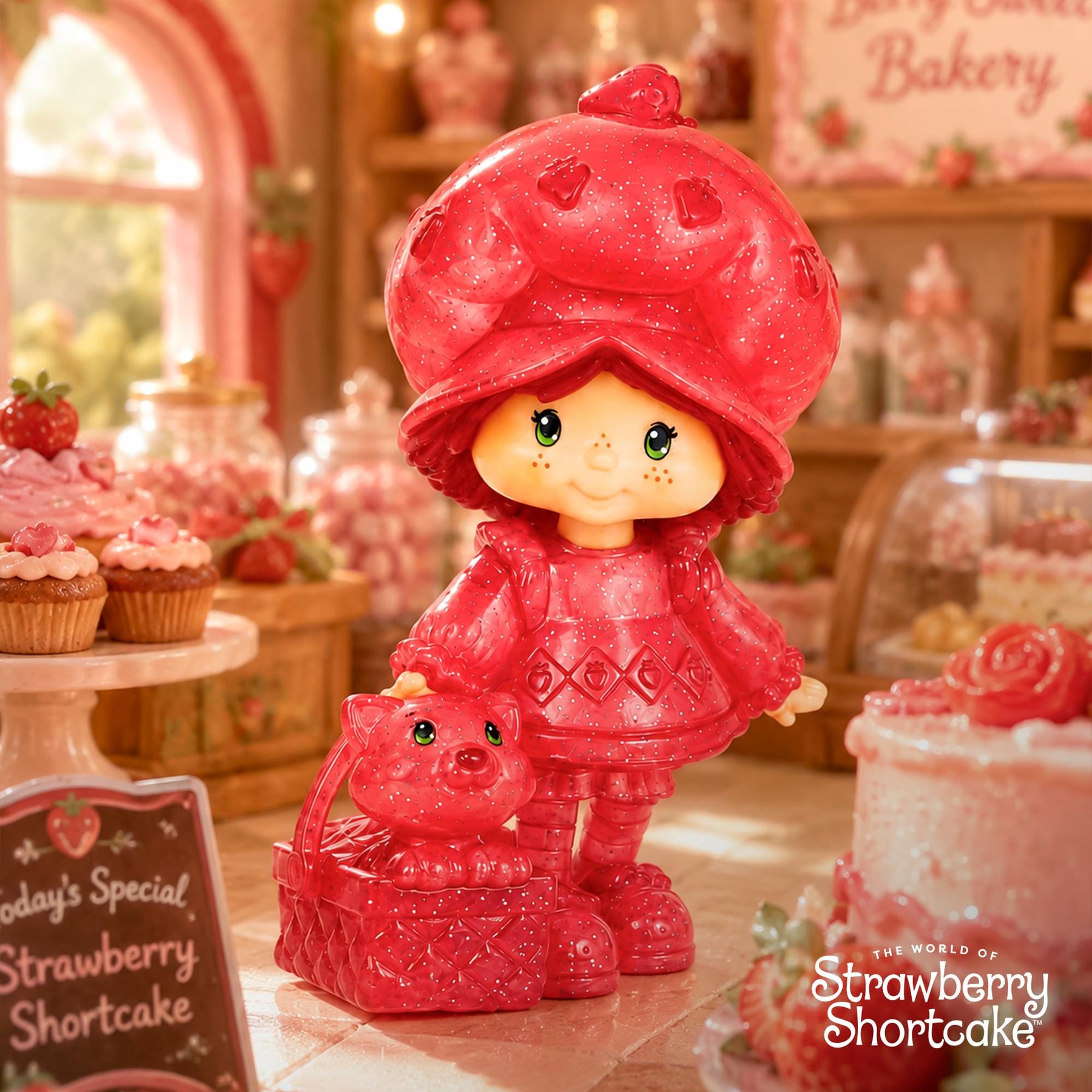 Strawberry Shortcake 2.5-Inch Figure | Strawberry Shortcake (Clear Chase 2)