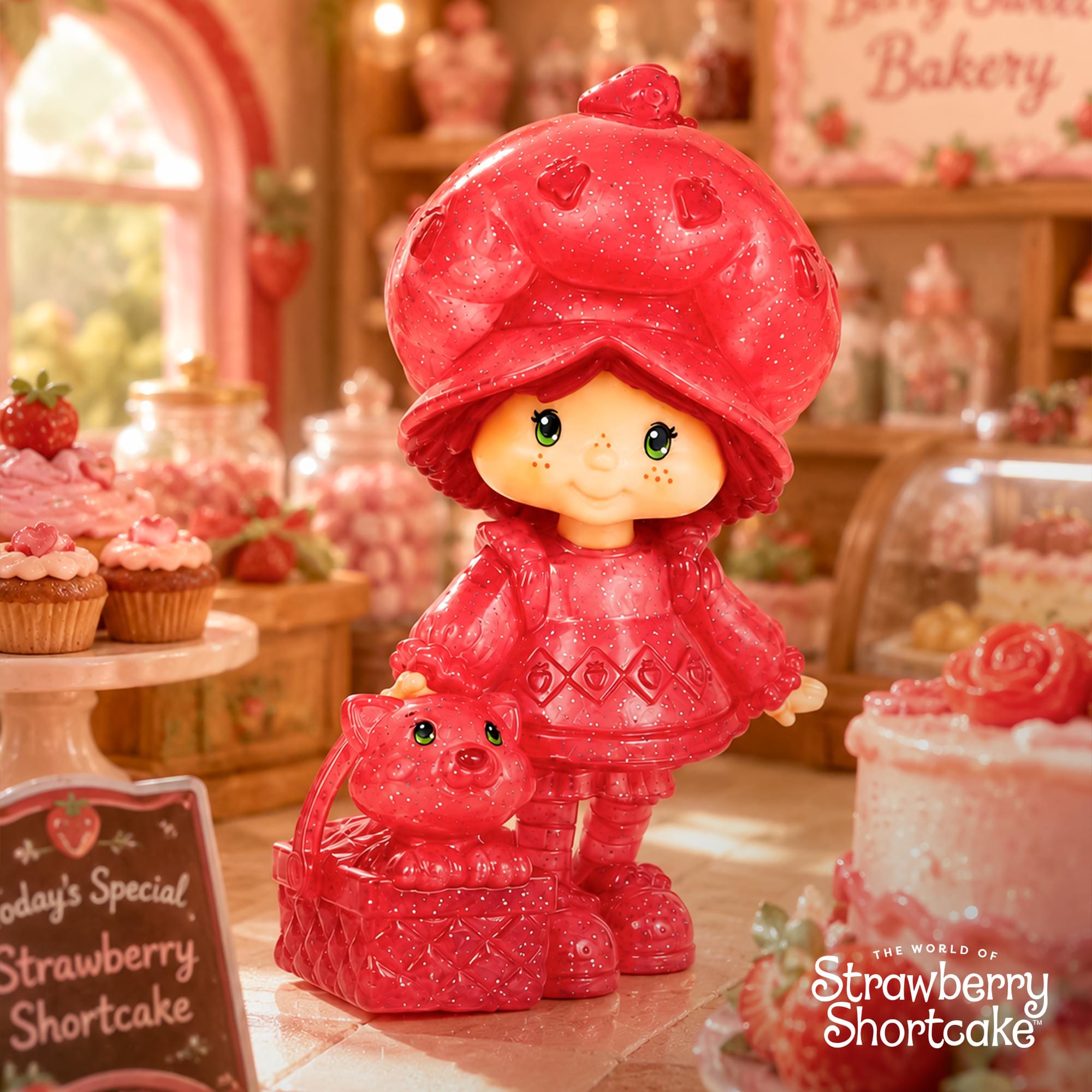 Strawberry Shortcake 2.5-Inch Figure | Strawberry Shortcake (Clear Chase 2)