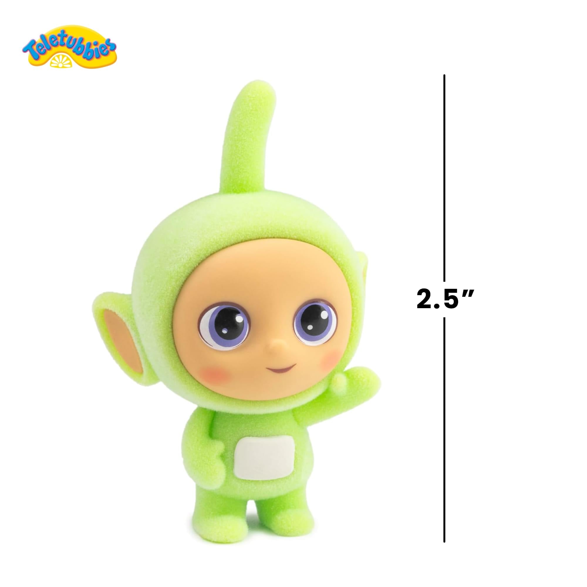 Teletubbies 2.5-Inch Flocked Figure | Dipsy (GOTD Chase)