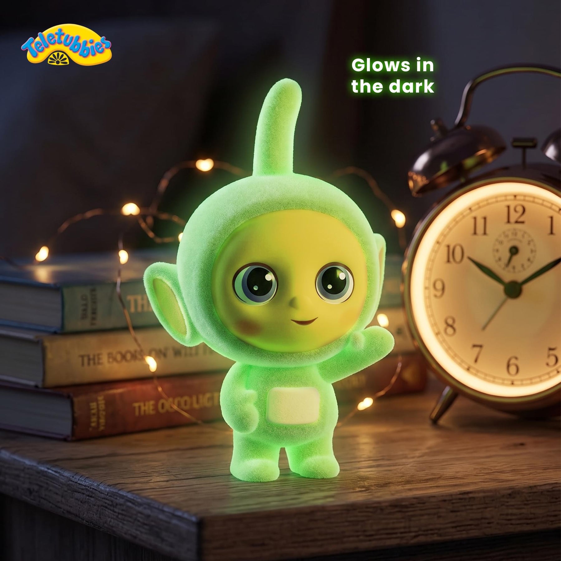 Teletubbies 2.5-Inch Flocked Figure | Dipsy (GOTD Chase)